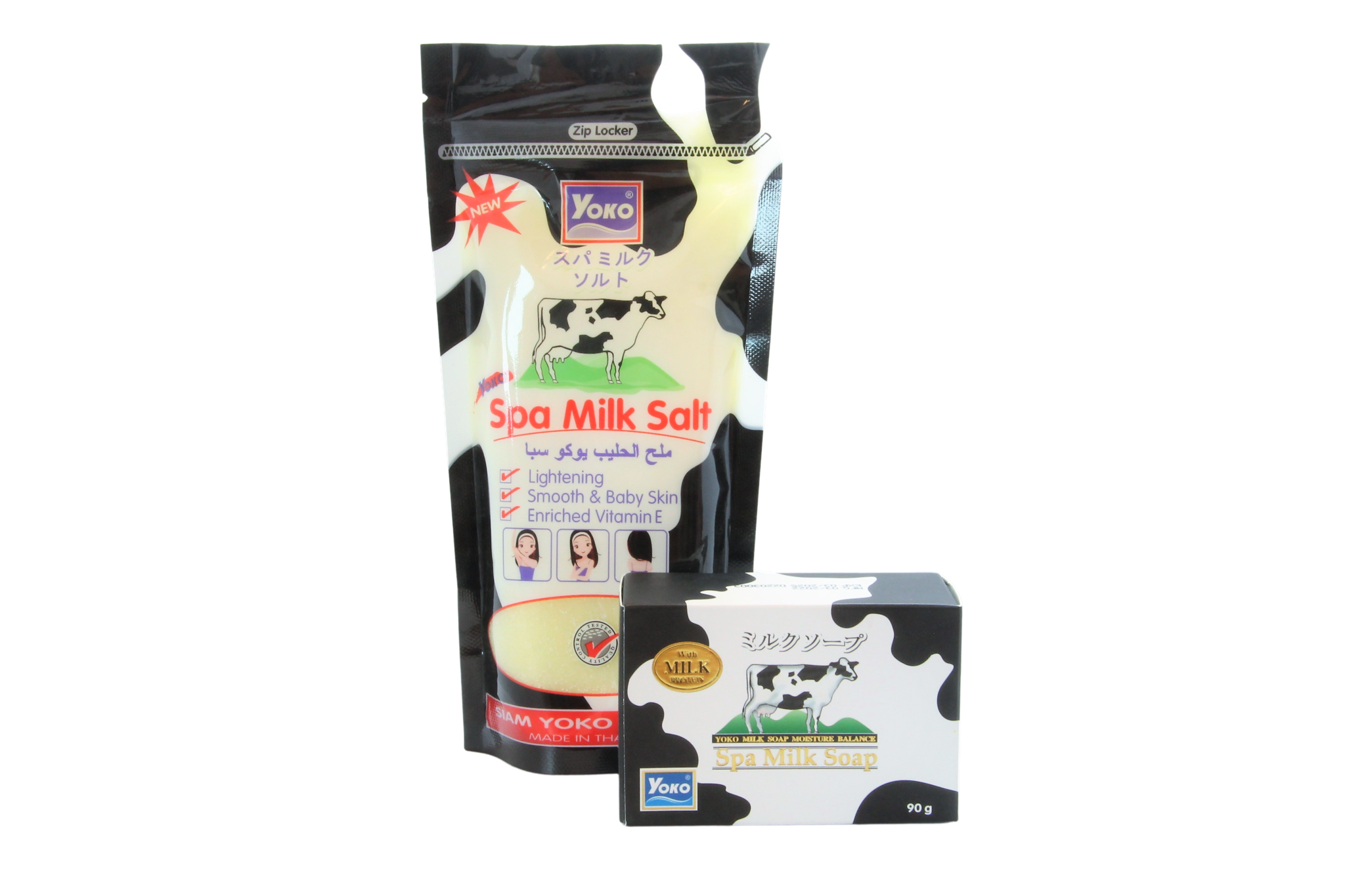 Savon blanchissant au lait Yoko A Bonné Spa Milk Salt & Spa