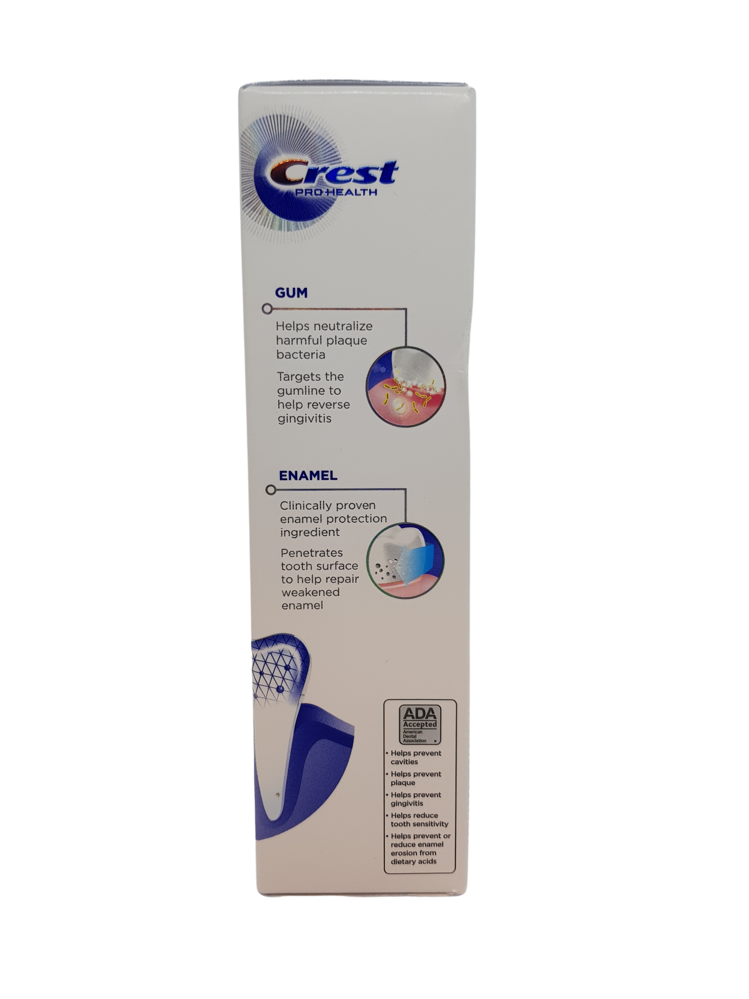 Dentifrice Crest Pro Health pour la récupération des gencives et de l&