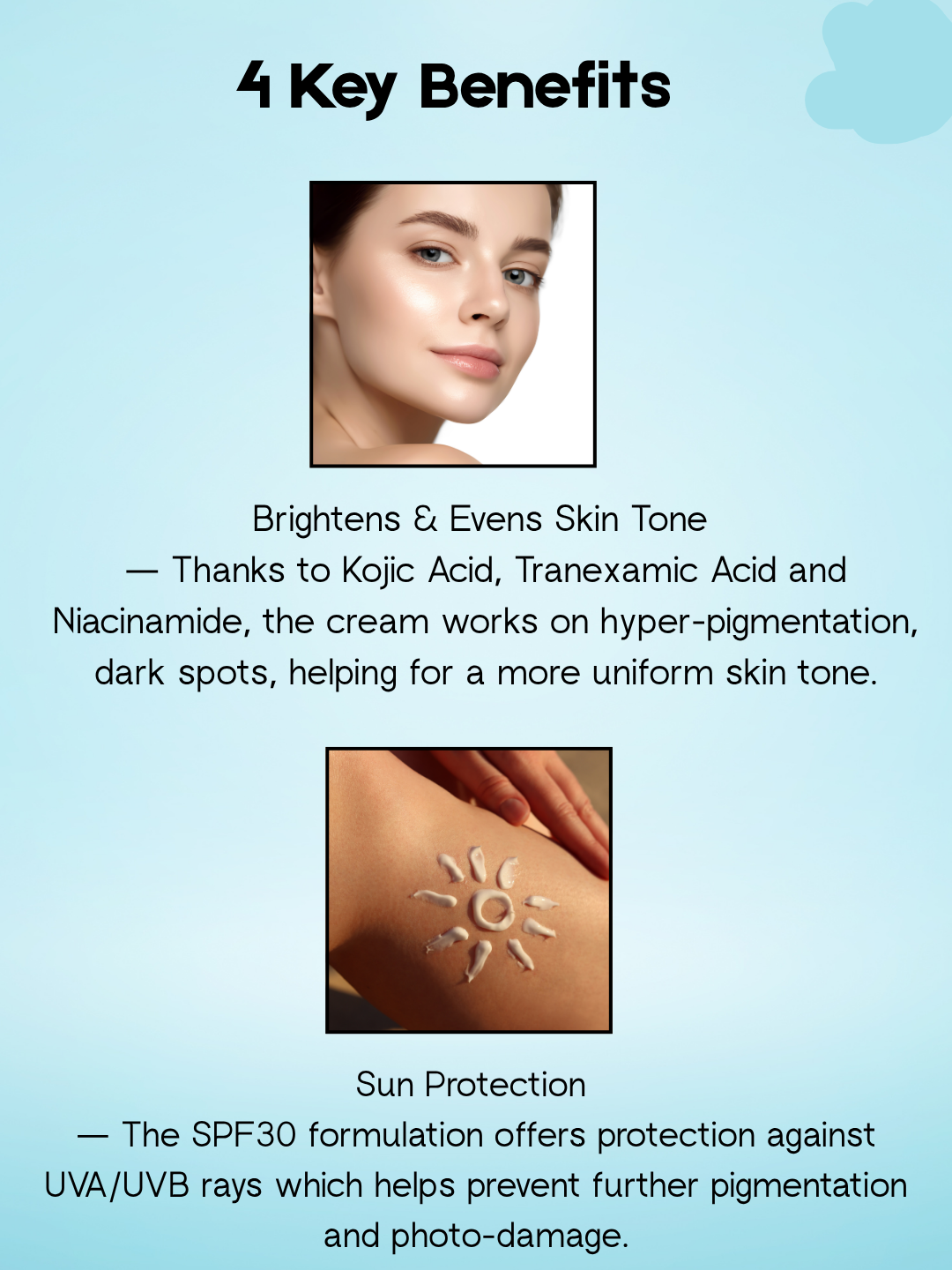 Belo Face & Neck Cream SPF 30 – 50 g – Verhelderende & Beschermende Gezichts- en Nekcrème – Vermindert Donkere Vlekken, Egaliseert de Huidtint & Beschermt tegen UV-stralen – Voor een Gladde, Stralende & Gezonde Teint