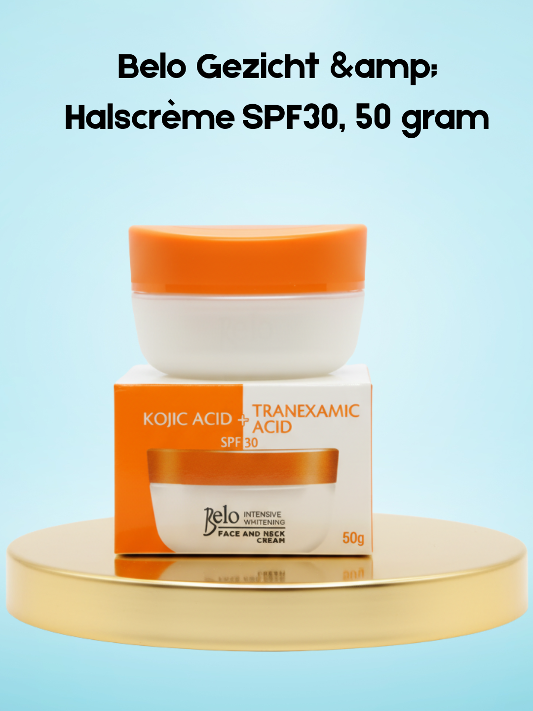Belo Gezicht & Halscrème SPF30, 50 gram