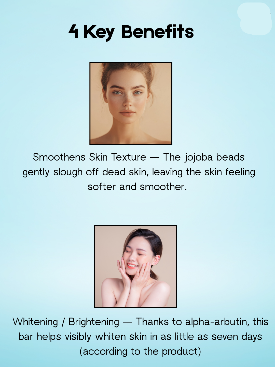 Belo Intensive Whitening Soap Extra Moisture – 2×65 g – Verhelderende & Hydraterende Zeep – Helpt Donkere Vlekken te verminderen, Egaliseert de Huidtint & Hydrateert Intensief – Voor een Zachte, Gladde & Stralende Huid