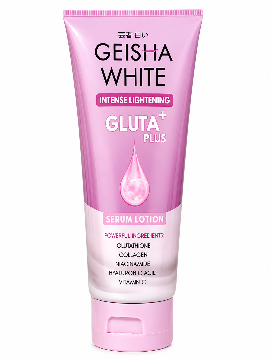 Geisha White Intense Lightening Gluta+ Plus Serum Lotion – 100ML