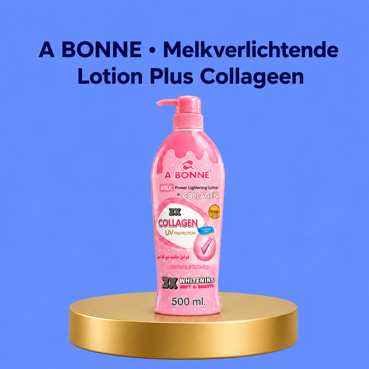Een BONNE Milk Power Lightening Lotion plus collageen