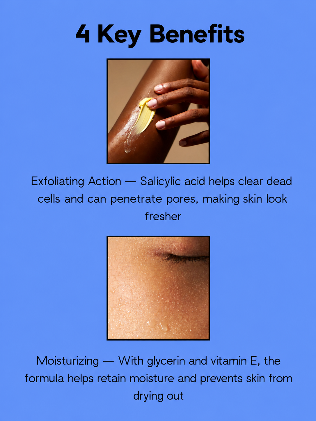 Belo Skin Lightening Underarm Cream – 40 g + Classic Soap – Verhelderende & Verzorgende Set – Helpt Donkere Oksels te Verminderen, Egaliseert de Huidtint & Hydrateert – Voor Zachte, Frisse & Stralende Okselhuid