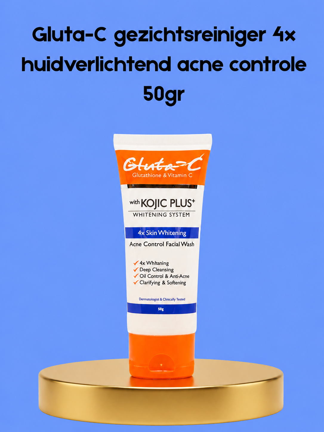 Gluta-C nettoyant visage 4x éclaircissant contrôle de l&