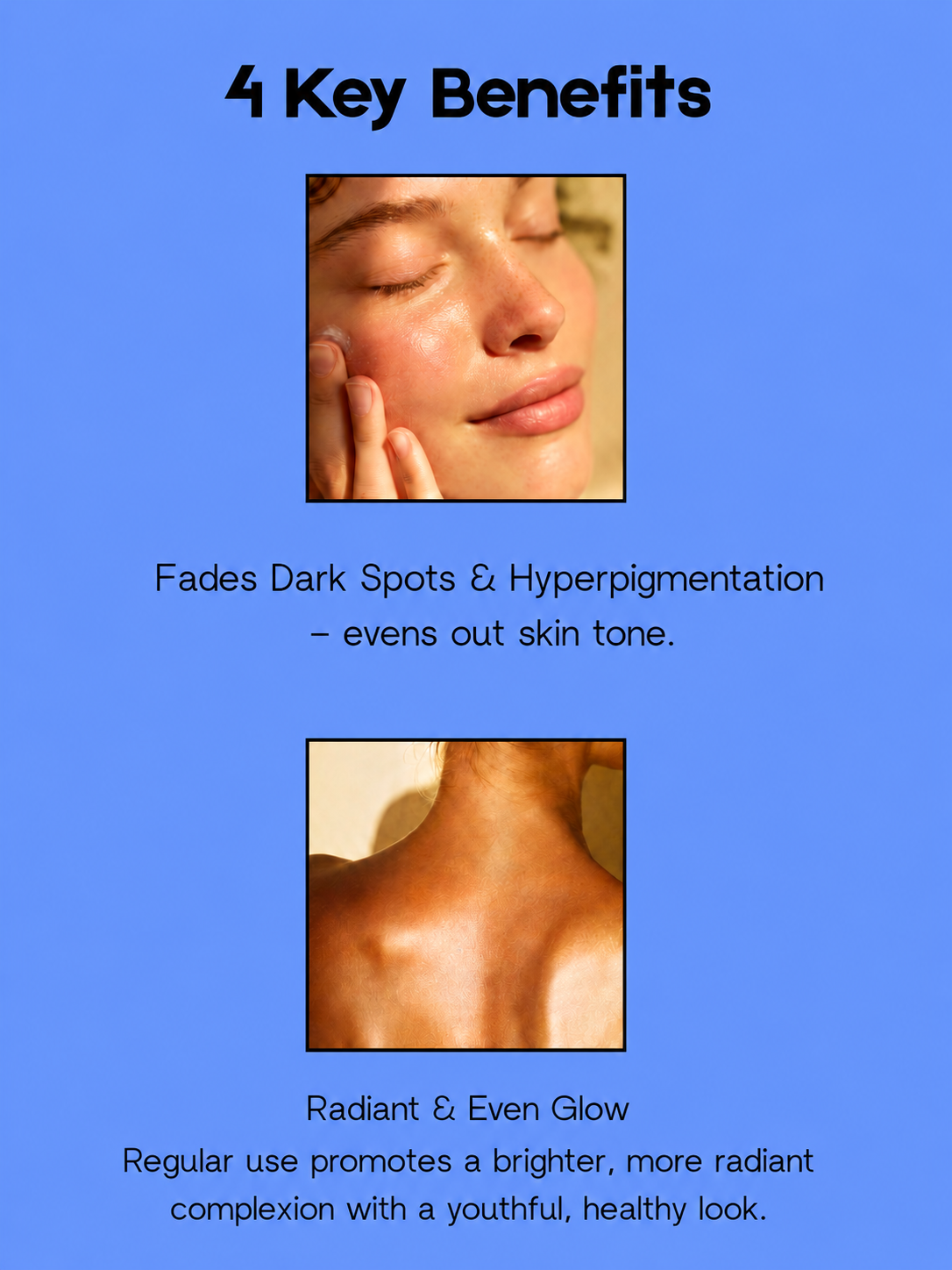 Savon décolorant TotaalBeauty – 140 g (3 pièces) – Traitement et hydratation intensifs – Aide à nettoyer, égaliser la teinte d&