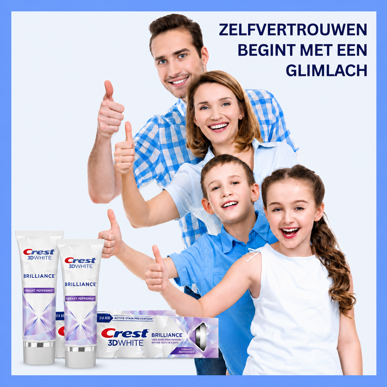 Crest 3D Brilliance White Tandpasta – 121 g (2 stuks) – Geavanceerde Whitening Tandpasta – Verwijdert Oppervlaktevlekken, Verhelderde Tanden & Zorgt voor een Stralend Witte, Gezonde Glimlach