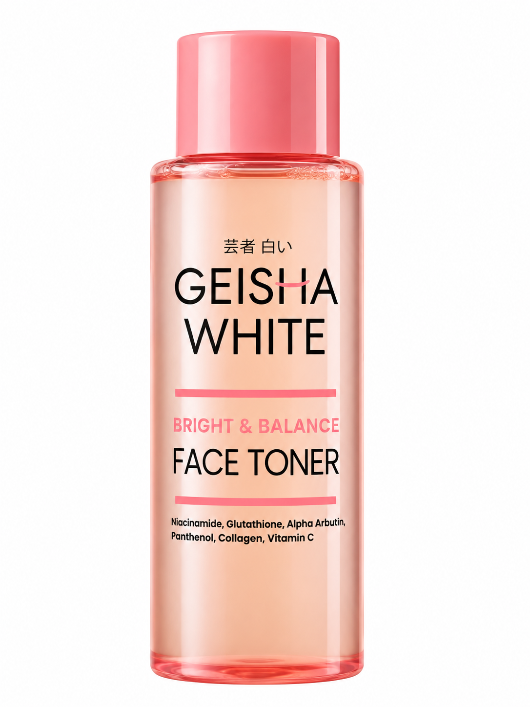 Geisha White Bright & Balance Face Toner - 100ML