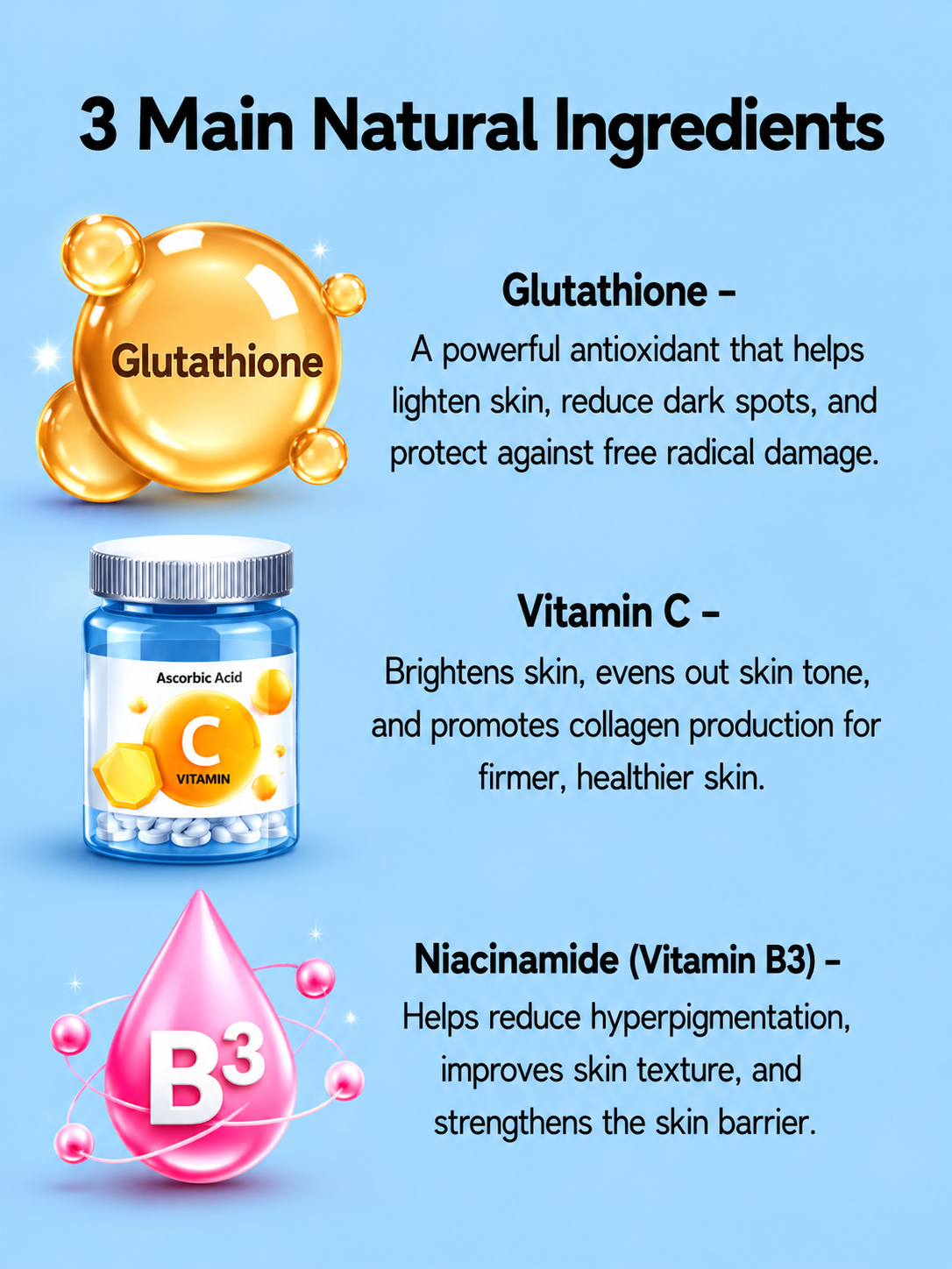 Gluta-C 4× Skin Lightening Face & Neck Cream SPF 30 – 25 g – Verhelderende & Beschermende Gezichts- en Nekcrème – Verminderde Donkere Vlekken, Egaliseert de Huidtint & Beschermt tegen UV-stralen – Voor een Gladde, Stralende & Gezonde Teint