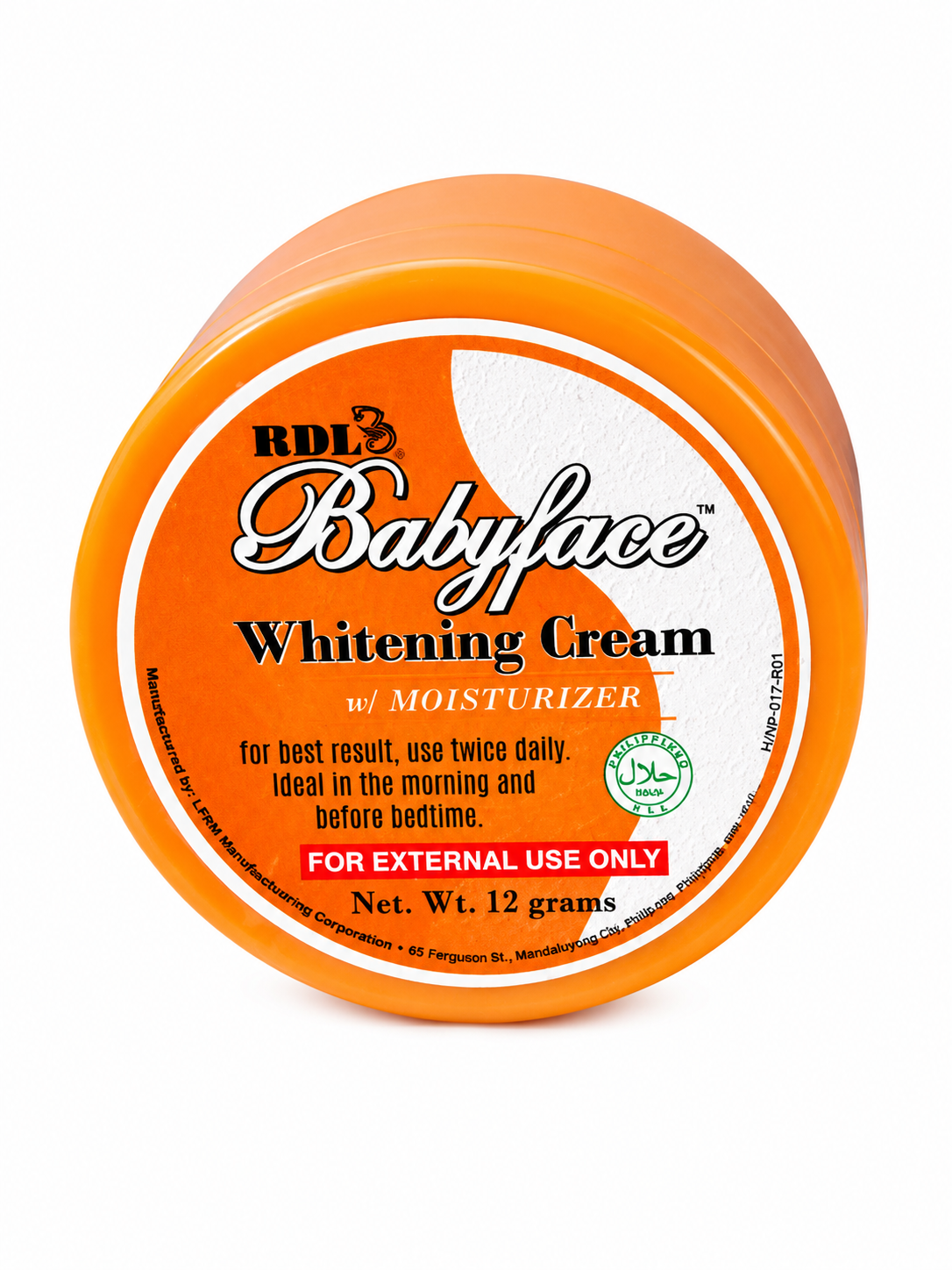 RDL Babyface Whitening Face Cream + Moisturizing Cream – 12 g – Verhelderende & Hydraterende Gezichtsset – Helpt Donkere Vlekken te verminderen, Egaliseert de Huidtint & Hydrateert Intensief – Voor een Gladde, Stralende & Gezonde Huid