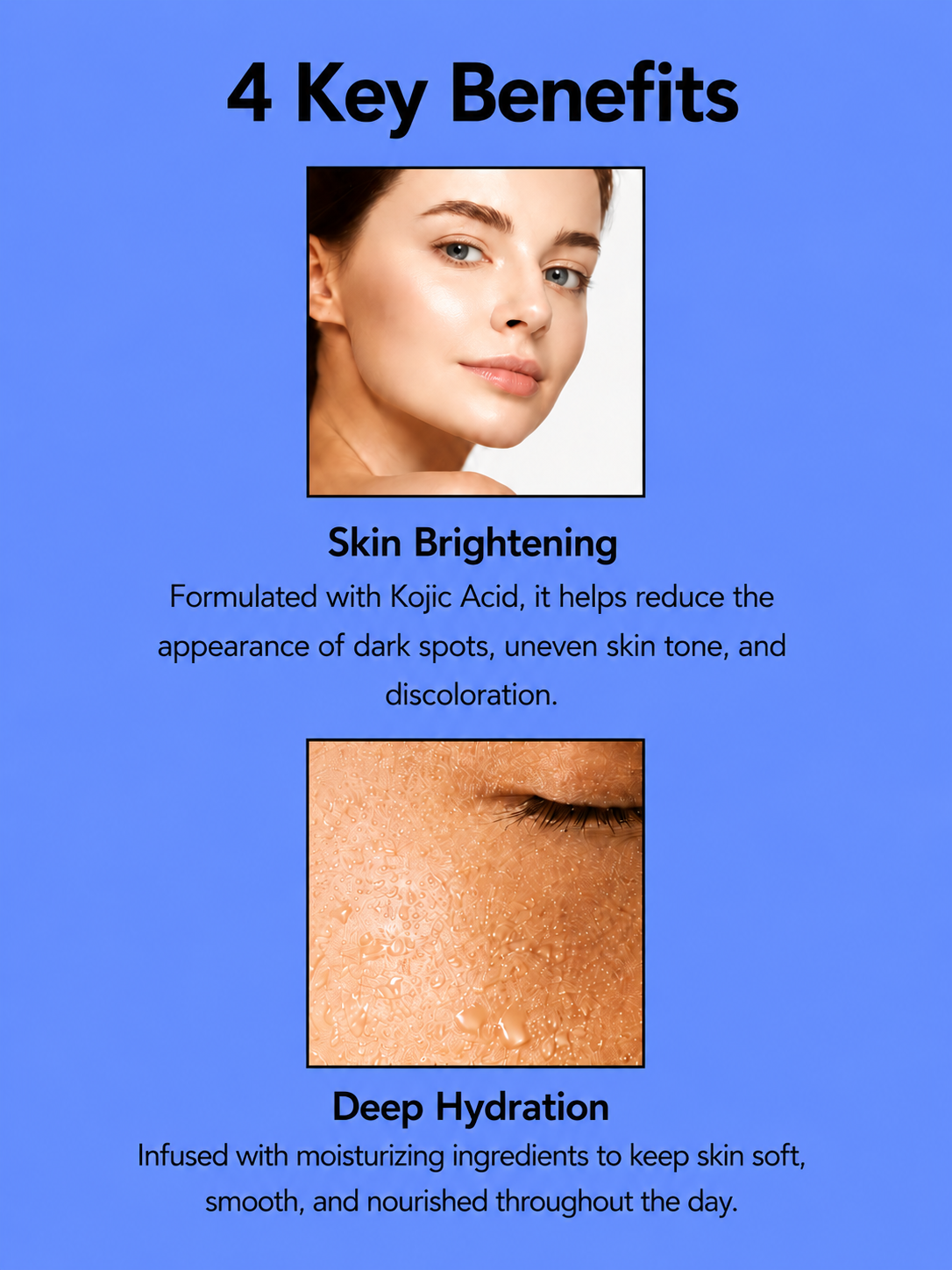 YOKO Spa Milk Salt 2 + 1 Free + Kojie San Classic 2×65 g – Voordeelpakket – Verhelderende & Hydraterende Huidverzorging – Exfolieert, Egaliseert de Huidtint & Vermindert Donkere Vlekken – Voor een Gladde, Stralende & Gezonde Huid