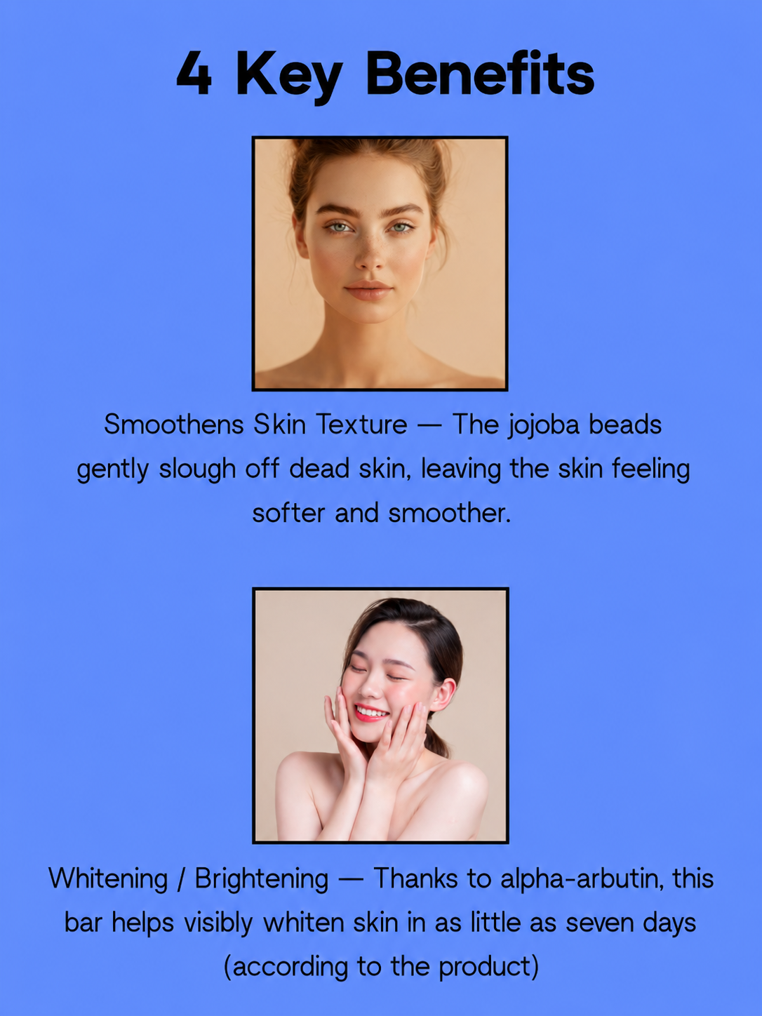 Belo Intensive Whitening Micropeeling Toner + Extra Moisture Soap – Verhelderende & Hydraterende Huidverzorgingsset – Exfolieert, Egaliseert de Huidtint & Hydrateert Intensief – Voor een Gladde, Stralende & Gezonde Huid