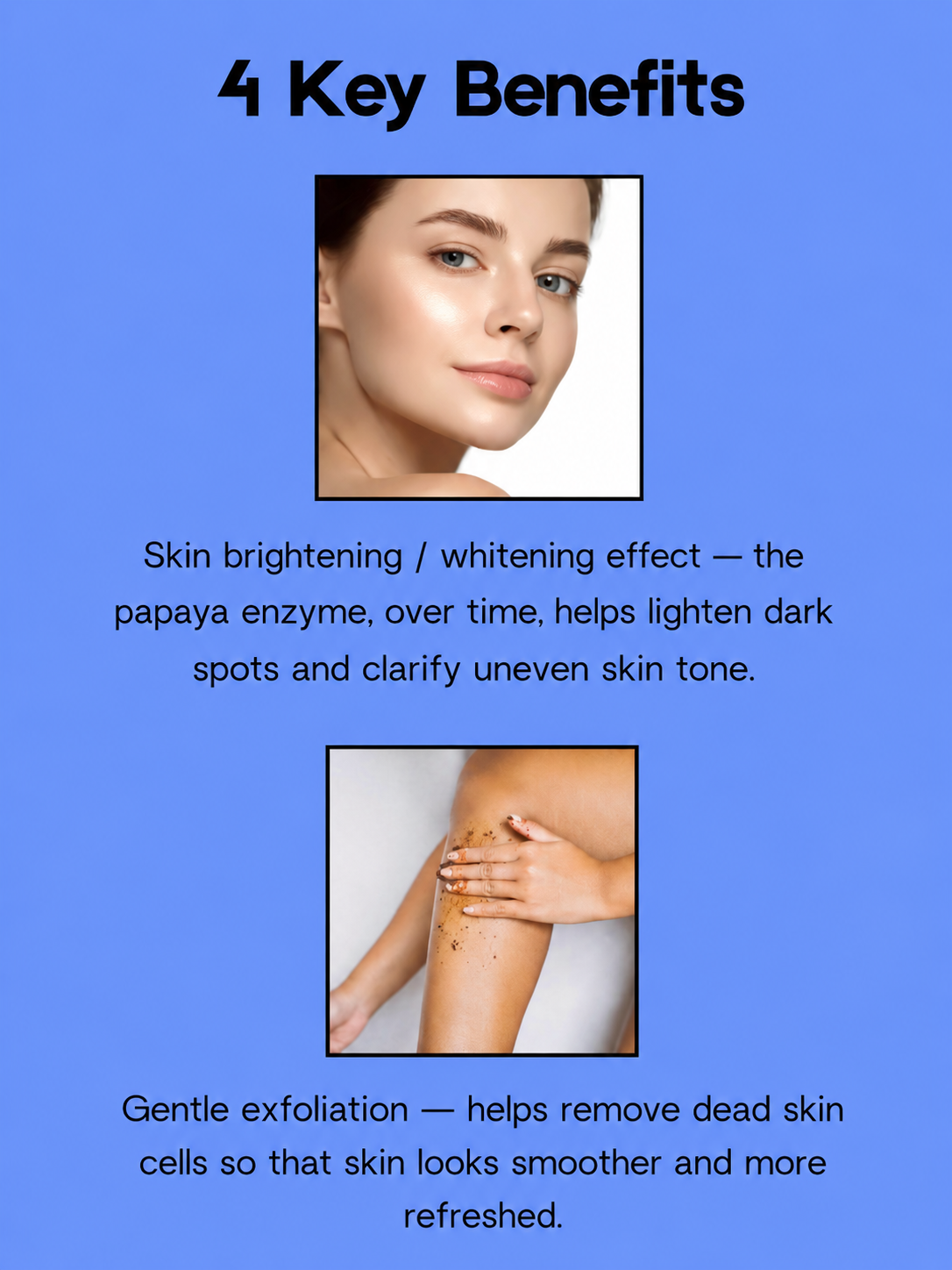 Silka Premium Whitening Body Lotion Papaya met SPF 30 – Verhelderende & Hydraterende Bodylotion – Helpt Donkere Vlekken te verminderen, Egaliseert de Huidtint & Beschermt tegen UV – Voor een Gladde, Stralende & Huid Gezonde