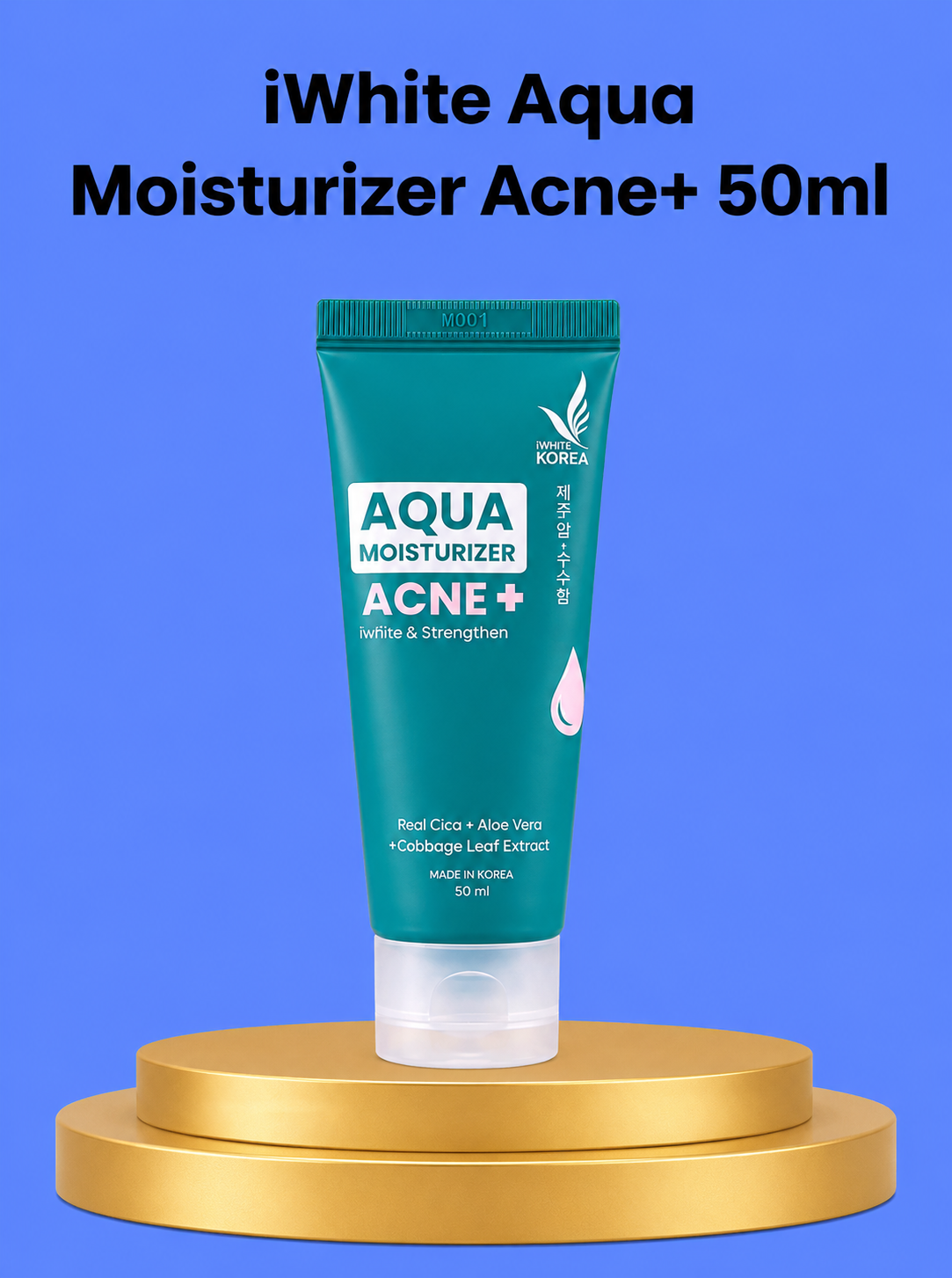 White Korea Facial Cream 3-in-1 Whitening Vita – 65 ml – Verhelderende & Voedende Gezichtscrème – Hydrateert, Egaliseert de Huidtint & Ondersteunt Huidherstel – Voor een Stralende, Gladde & Gezonde Huid