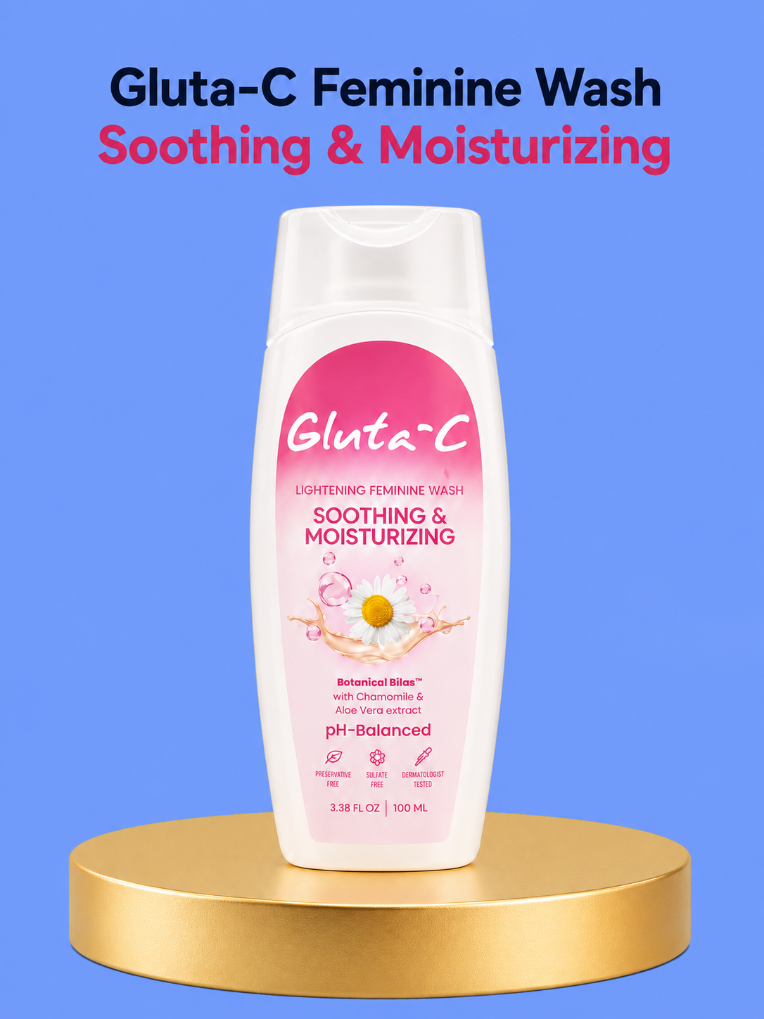 Gluta-C Feminine Wash Cool Comfort – Verfrissende Intieme Reiniging – 100 ml