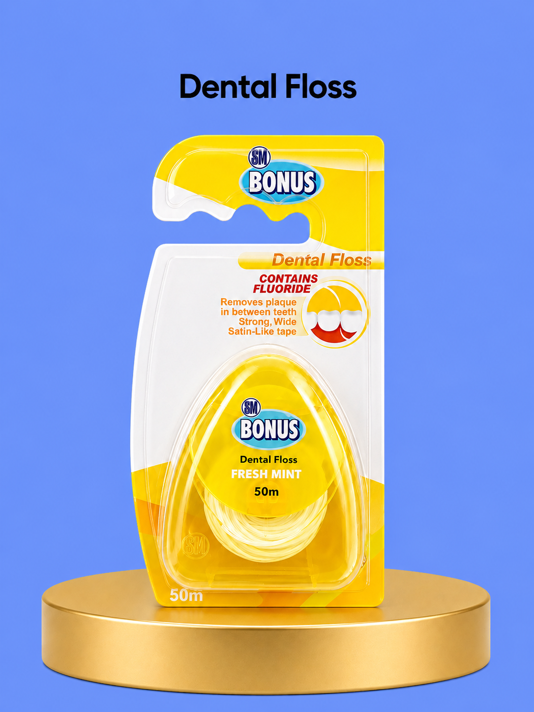 Dental Floss – Professionele Tandenfloss voor Dagelijkse Mondverzorging – Verwijdert Tandplak & Voedselresten Tussen de Tanden – Helpt Tandvleesproblemen te Voorkomen – Voor een Frisse Adem & Gezond Gebit