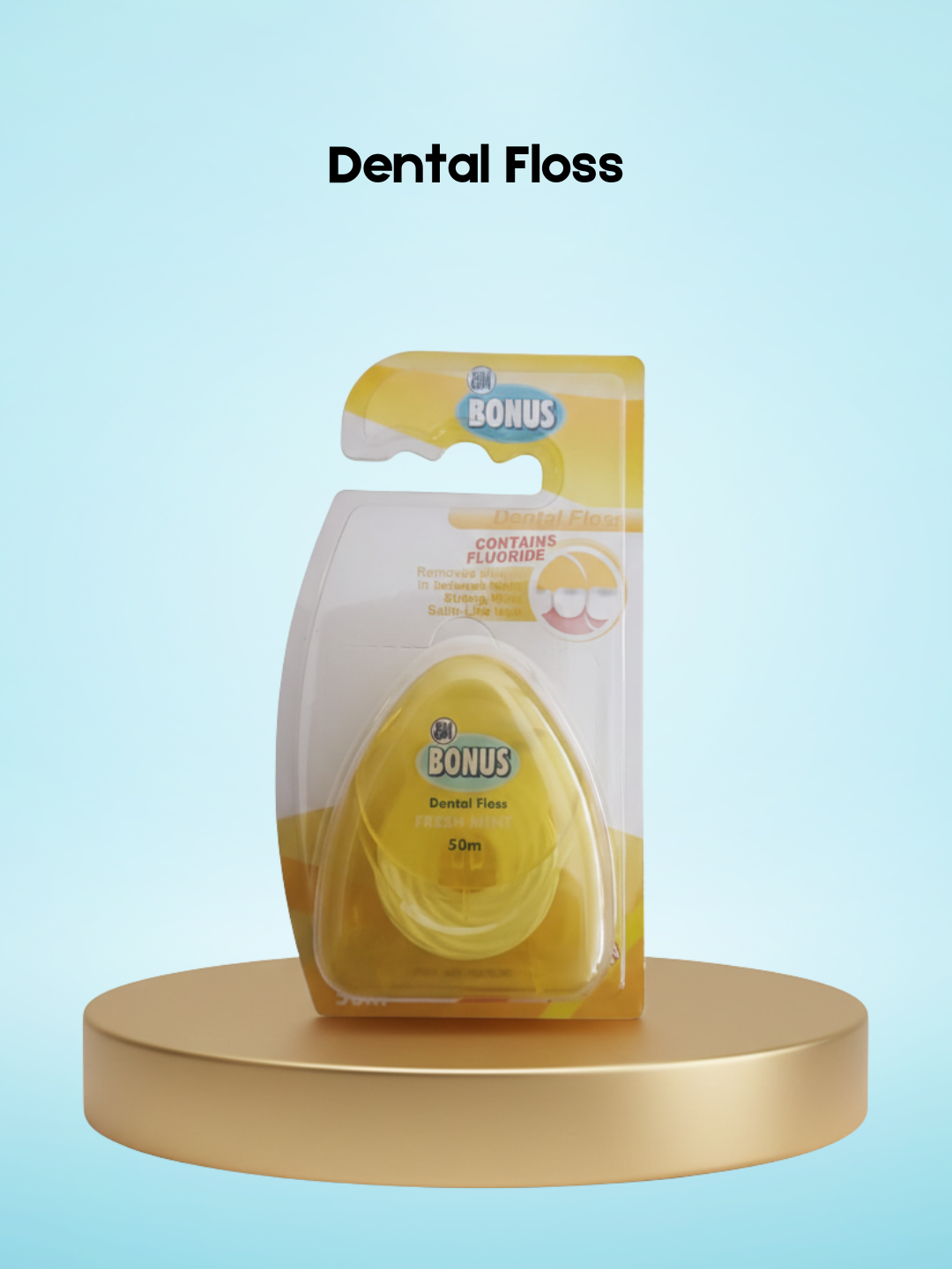 Dental Floss – Professionele Tandenfloss voor Dagelijkse Mondverzorging – Verwijdert Tandplak & Voedselresten Tussen de Tanden – Helpt Tandvleesproblemen te Voorkomen – Voor een Frisse Adem & Gezond Gebit