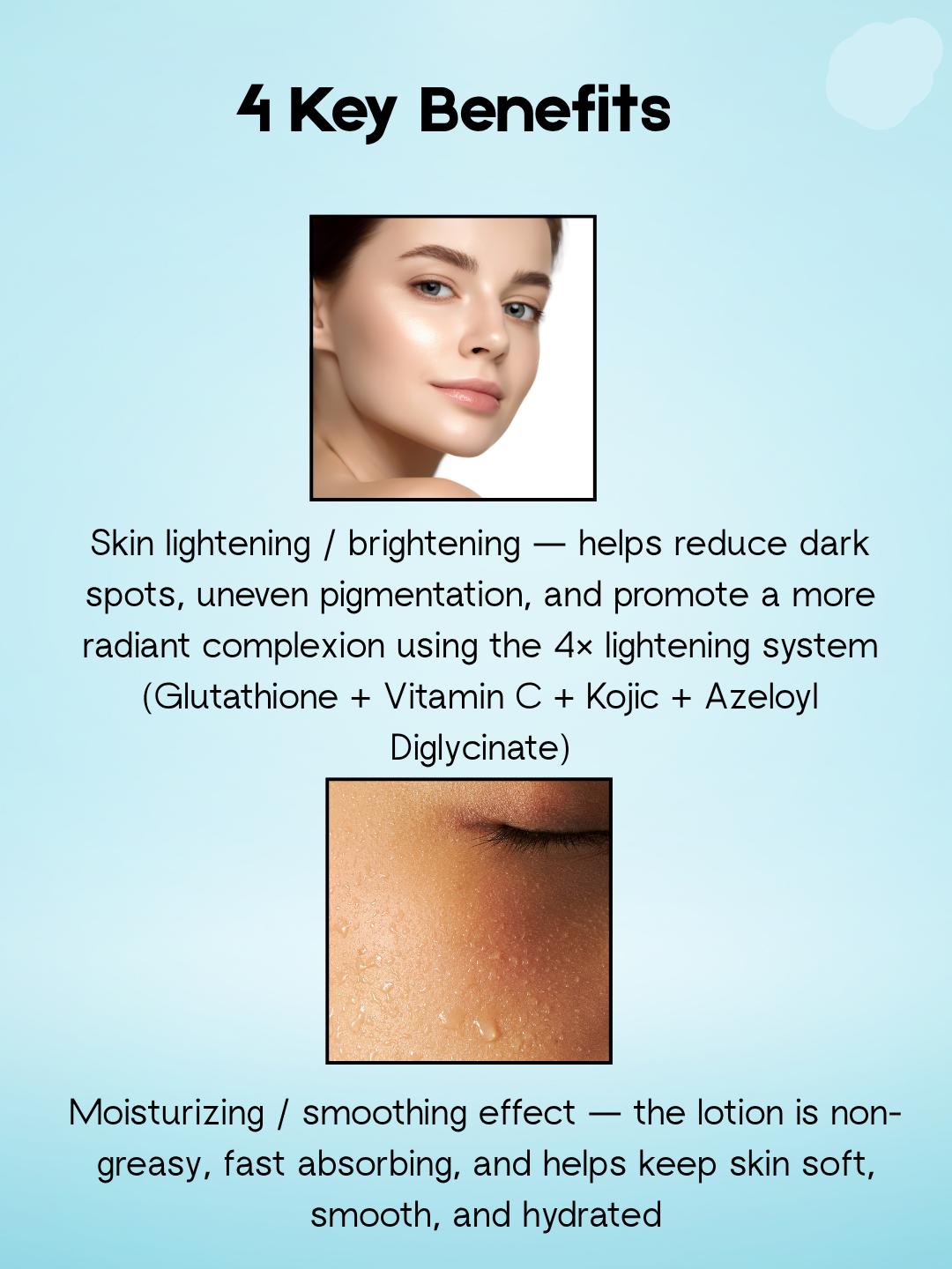 Gluta-C Acne Benefit Packet Essentials – Complete Huidverzorgingsset – Vermindert Puistjes & Onzuiverheden, Helpt de Huidtint te Egaliseren & Hydrateert – Voor een Frisse, Gladde & Gezonde Huid