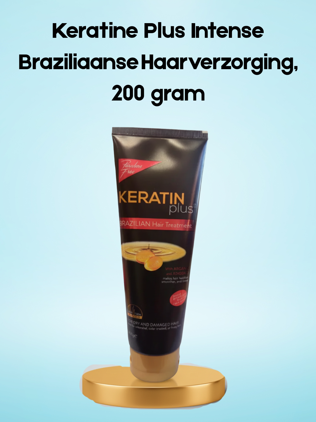 Traitement capillaire brésilien intense Keratin Plus, 200 grammes