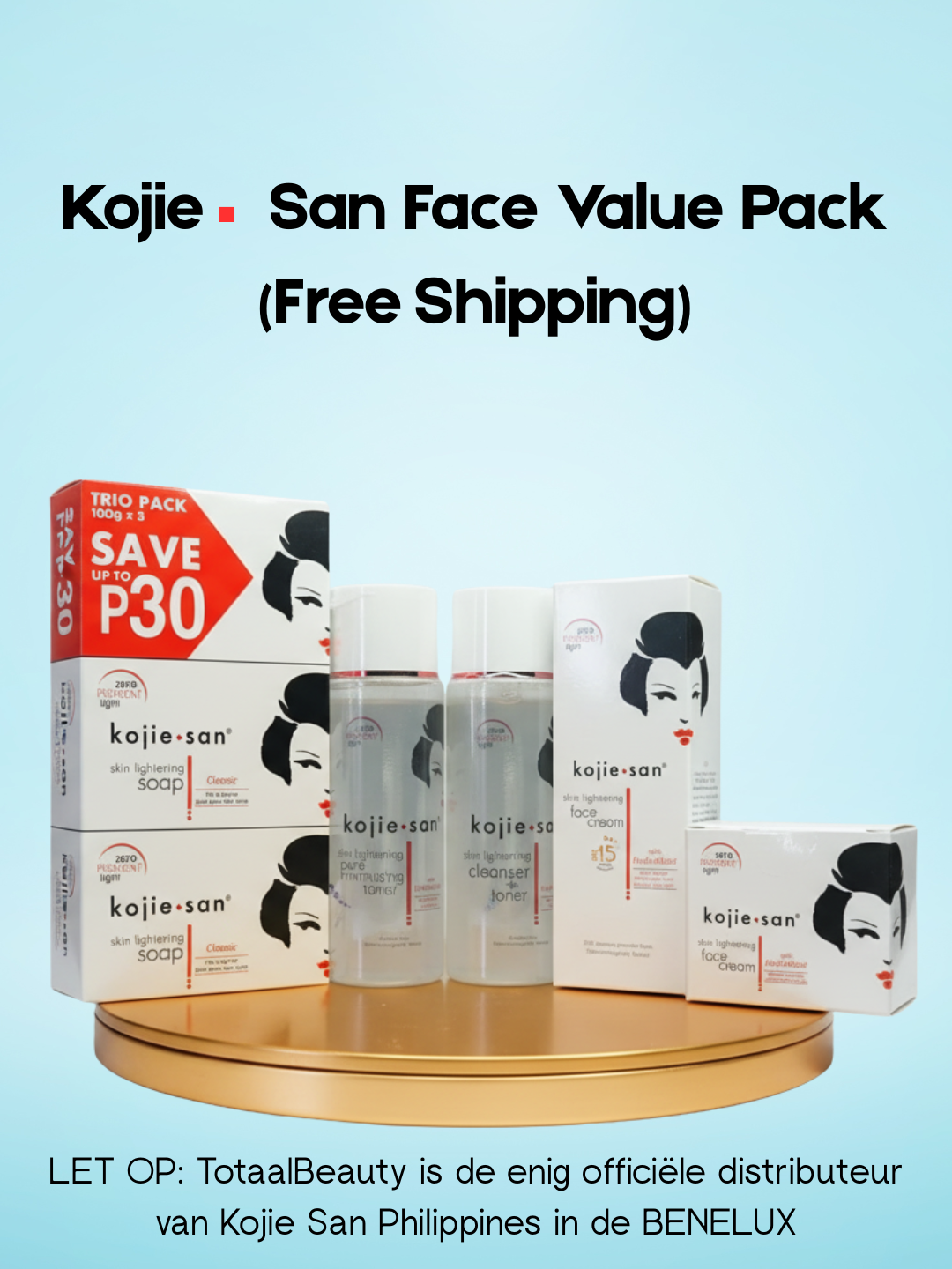 Kojie San Face Value Pack (gratis verzending)