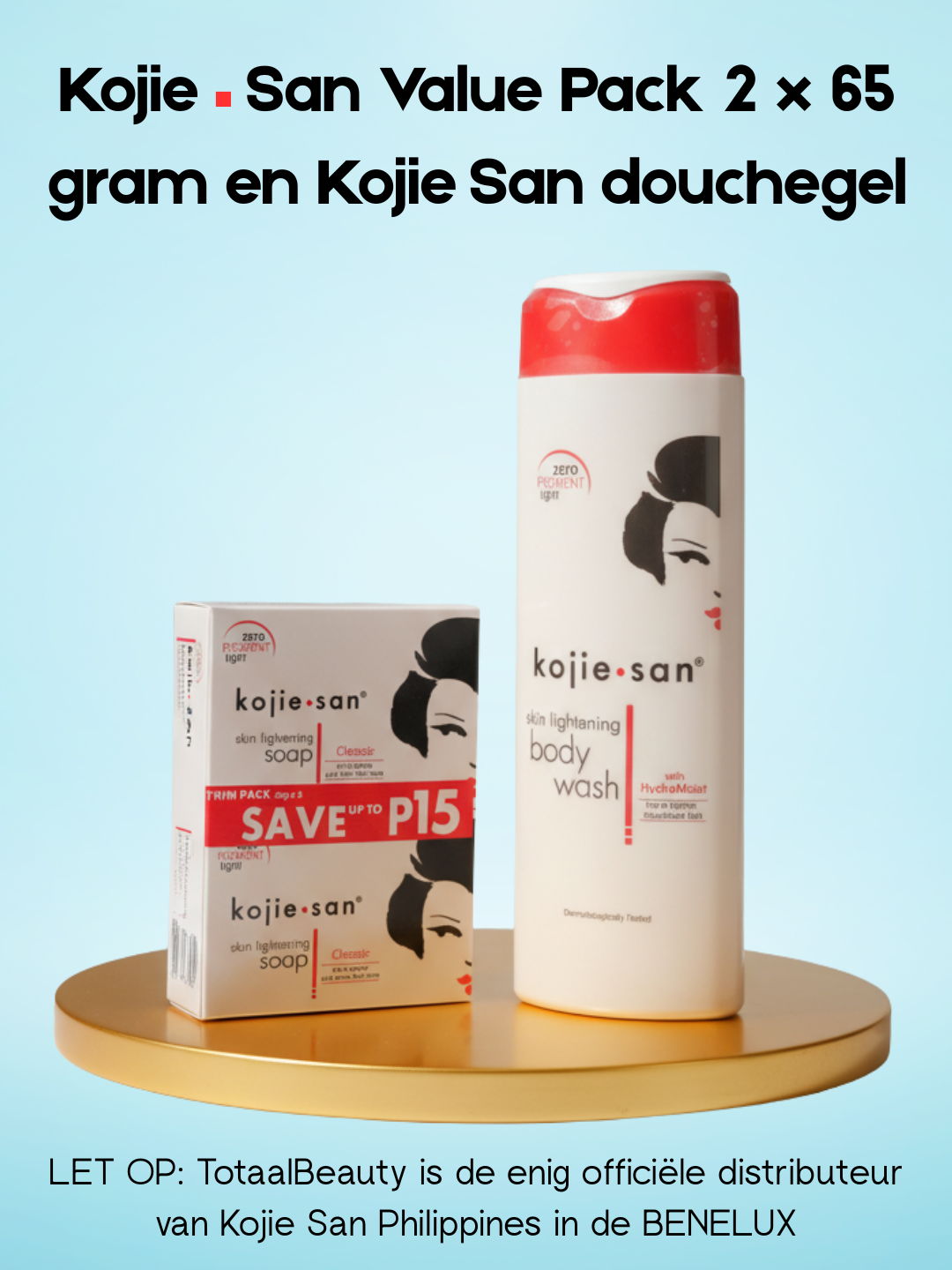 Kojie San Value Pack 2 x 65 gram en Kojie San douchegel