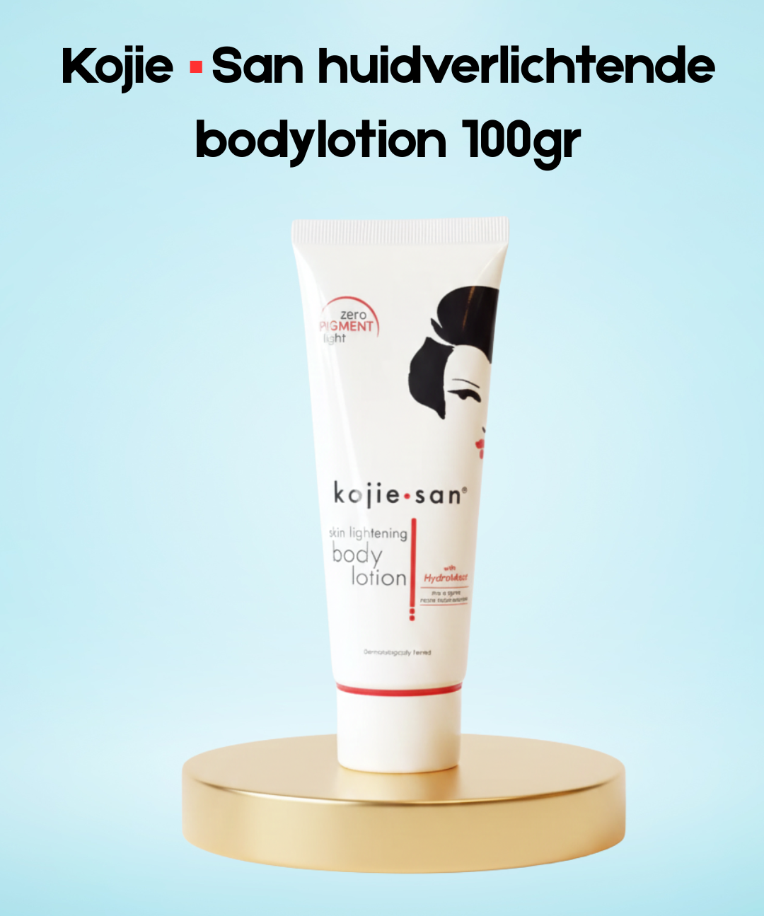 Kojie San Skin Lightening Body Lotion – 100 g – Verhelderende & Hydraterende Body Lotion – Helpt Donkere Vlekken te verminderen, Egaliseert de Huidtint & Hydrateert Intensief – Voor een Gladde, Stralende & Gezonde Huid