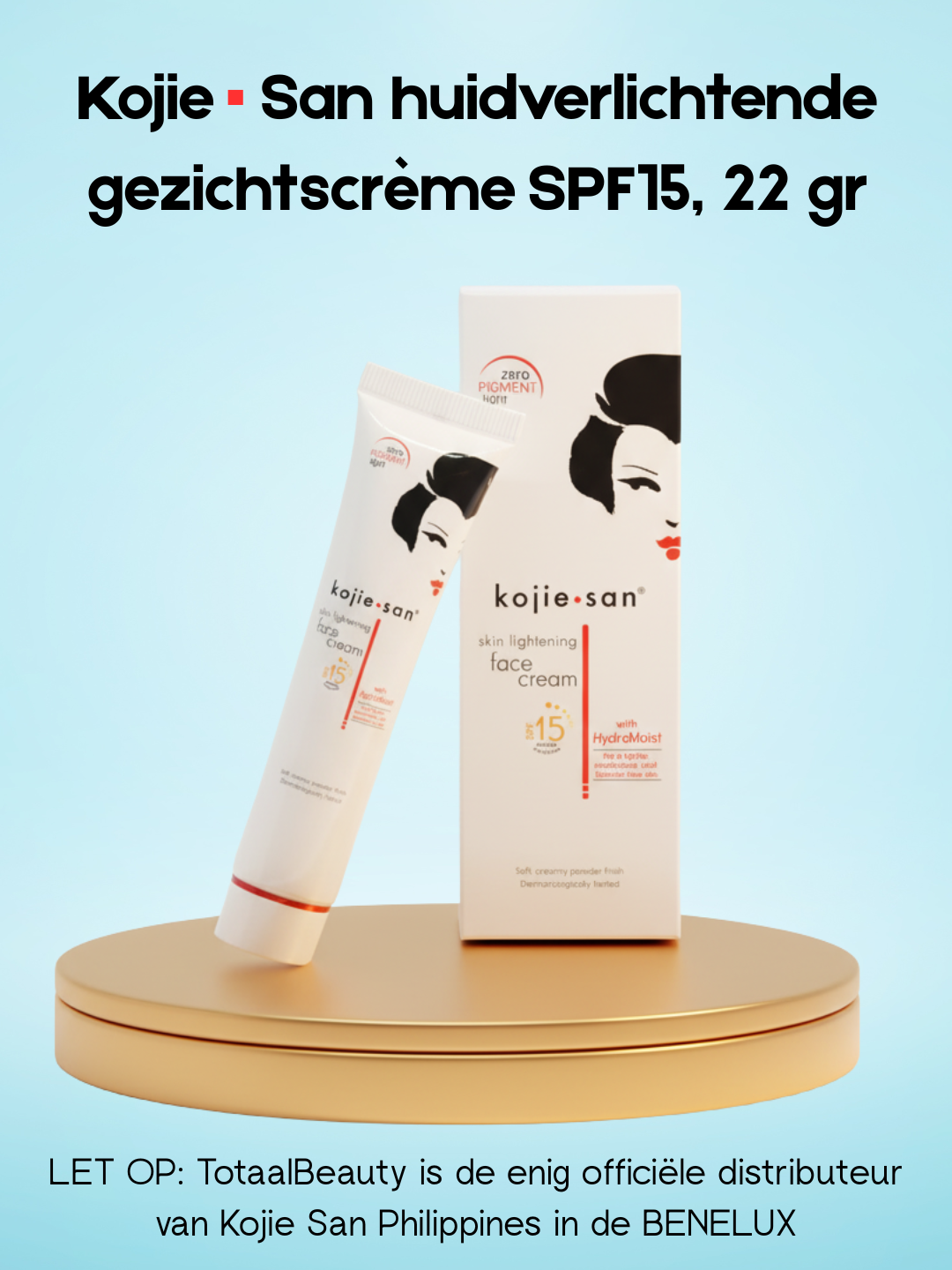 Kojie San crème éclaircissante visage SPF15, 22 gr