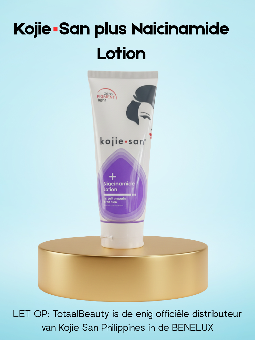 Kojie San Plus Niacinamide Lotion – Lotion hydratante et hydratante – Aide à nettoyer, égaliser la teinte et le texte de l&
