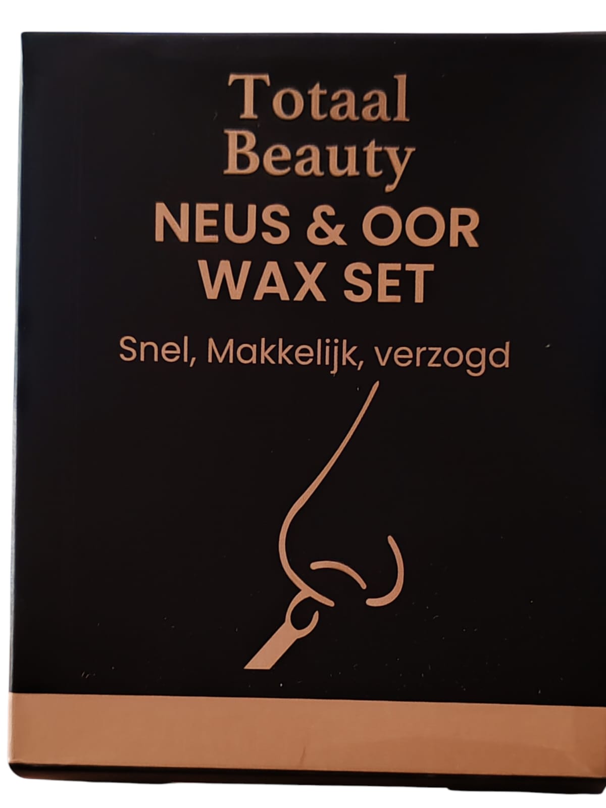 TotaalBeauty Neus & Oor Wax Set – Professionele Ontharingsset voor Neus- & Oorhaar – Snelle, Veilige & Effectieve Haarverwijdering – Langdurig Glad Resultaat – Voor een Verzorgde & Frisse Uitstraling