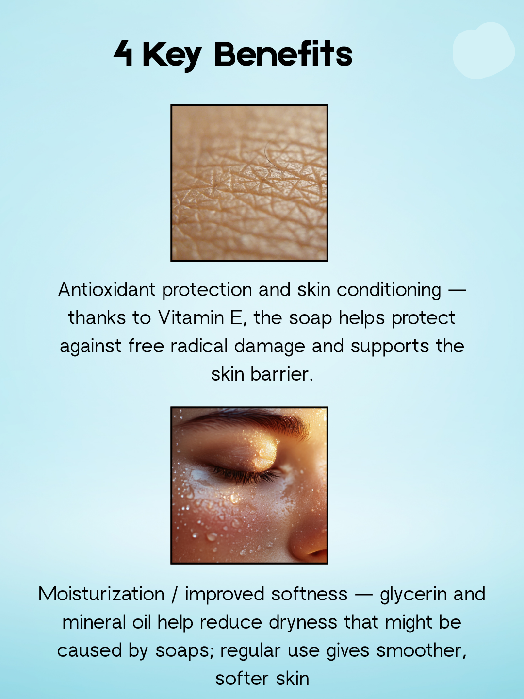 Gel douche blanchissant premium Silka Skin 500 ml