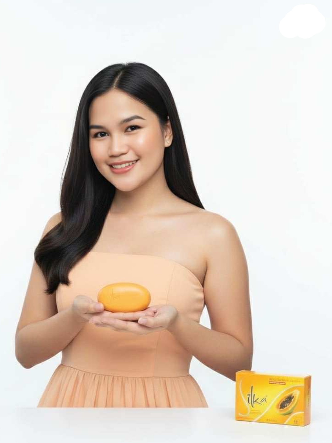 Silka peau éclaircissante papaye zeep 135gr