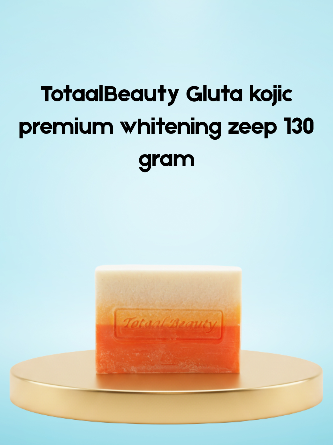 Savon blanchissant premium TotaalBeauty Gluta Kojic 130 grammes