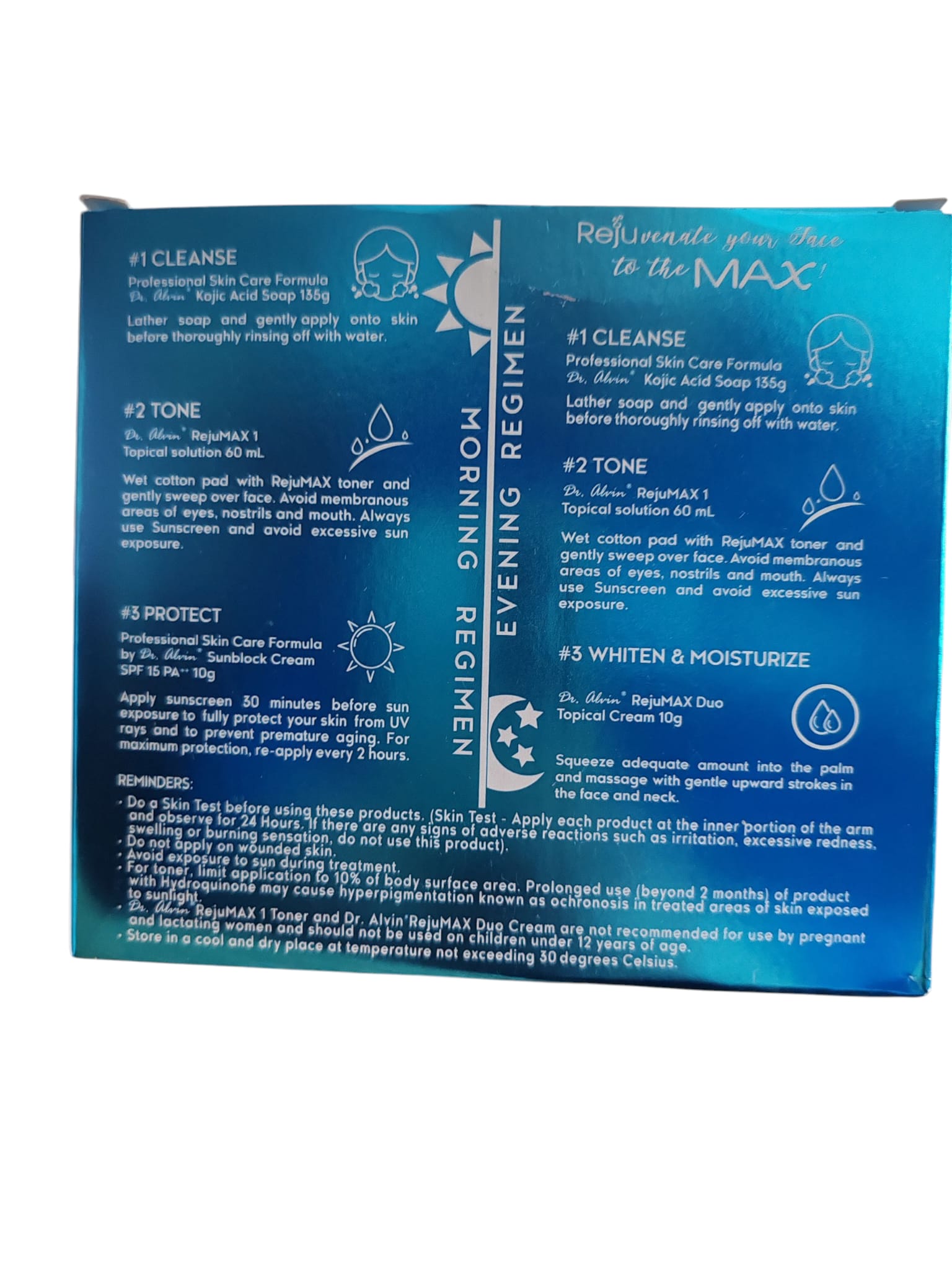 Dr. Alvin Rejuvenating Set No.1 – Complete Huidverzorgingsset – Hydrateert, Verjongt & Verfrist de Huid – Vermindert Fijne Lijntjes, Egaliseert de Huidtint & Geeft een Stralende, Gladde & Gezonde Teint
