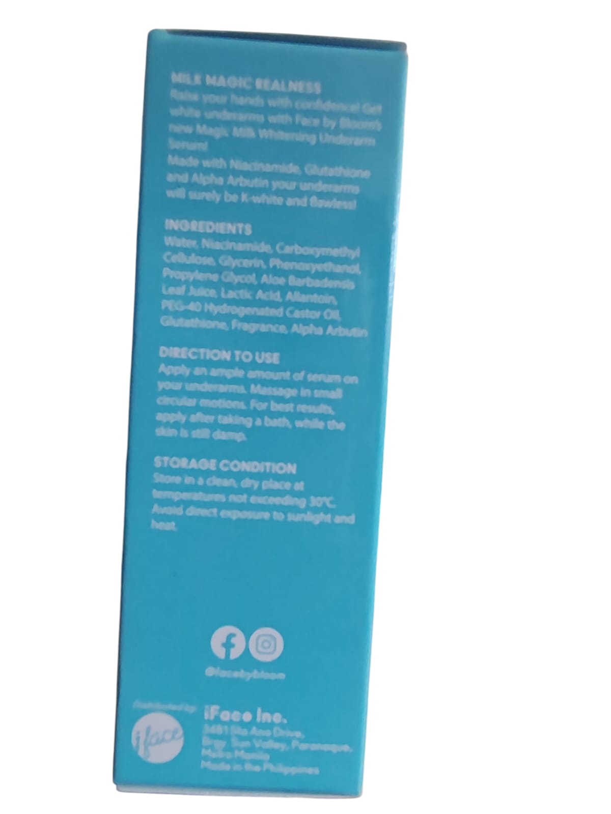 Bloom Magic Milk Underarm Serum 30ml