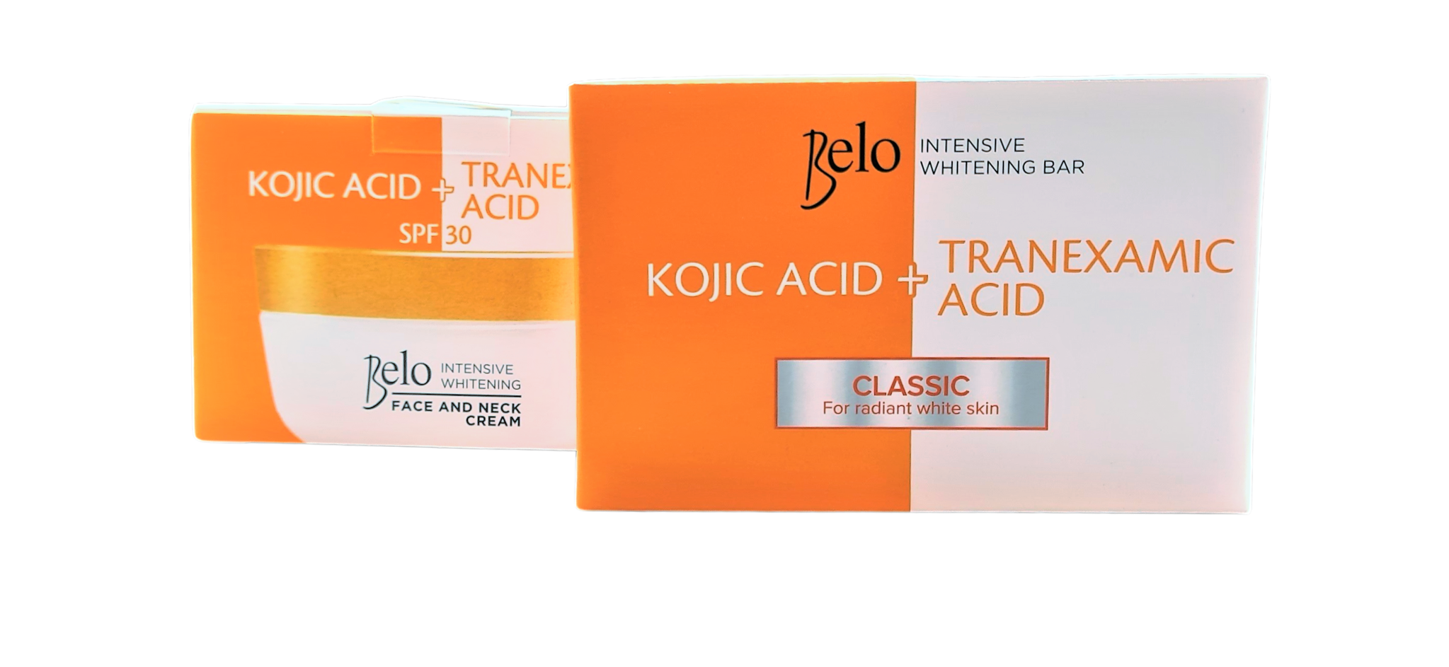 Crème Visage et Cou Belo SPF30 50gr + Savon Classique 65gr