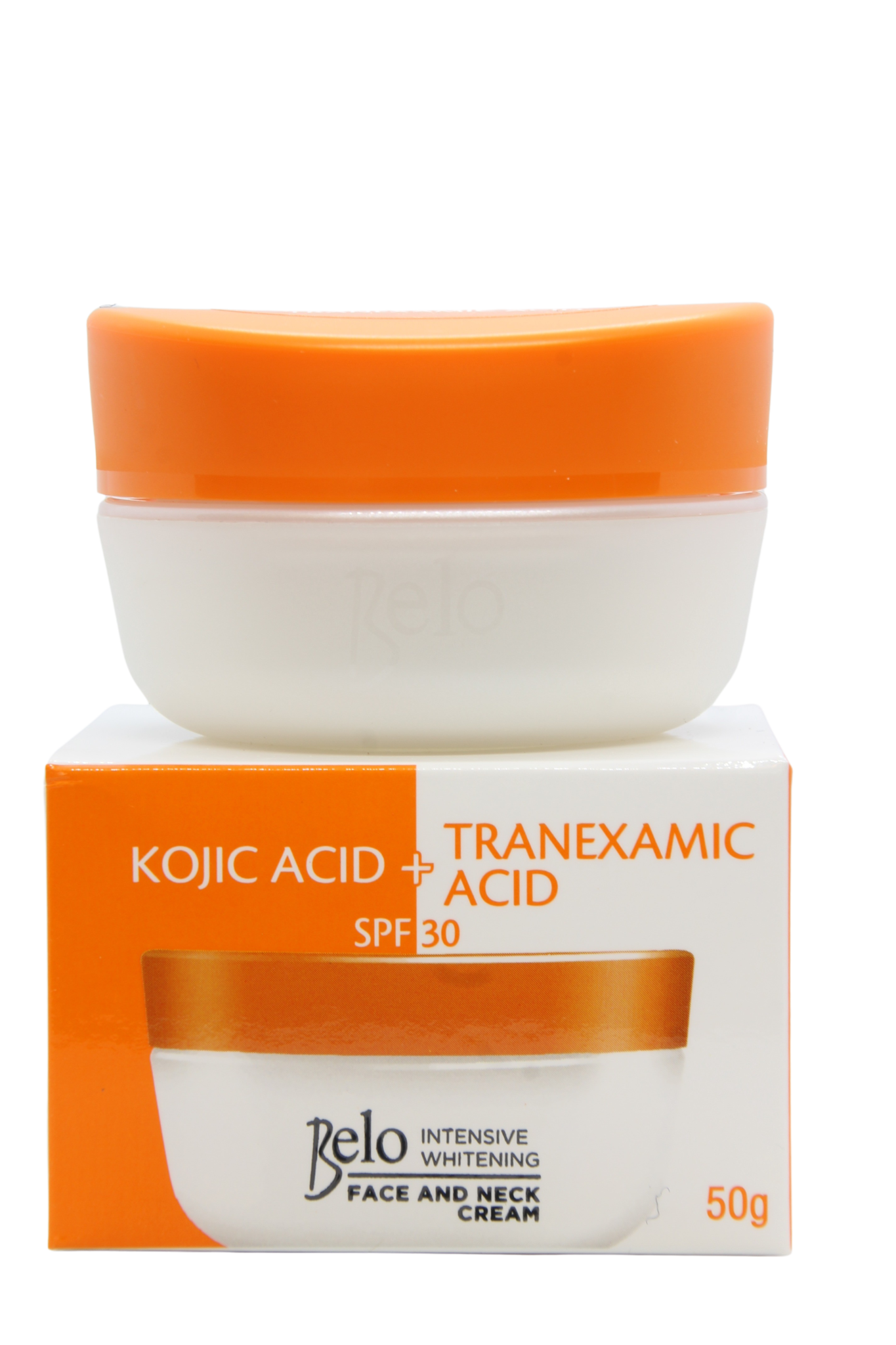 Crème visage et cou Belo SPF30, 50 grammes