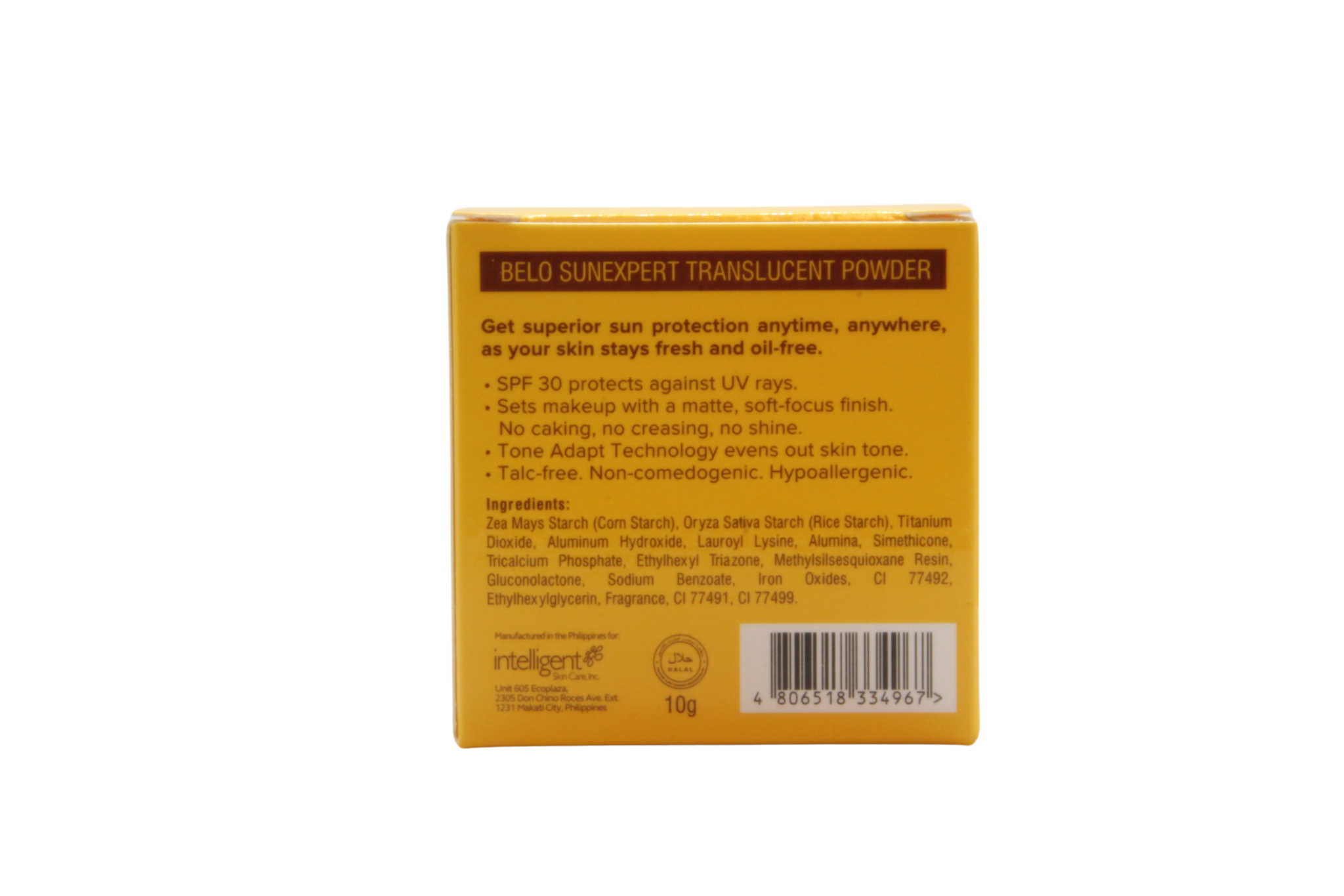 Belo Sunexpert crème visage SPF40, 50ml