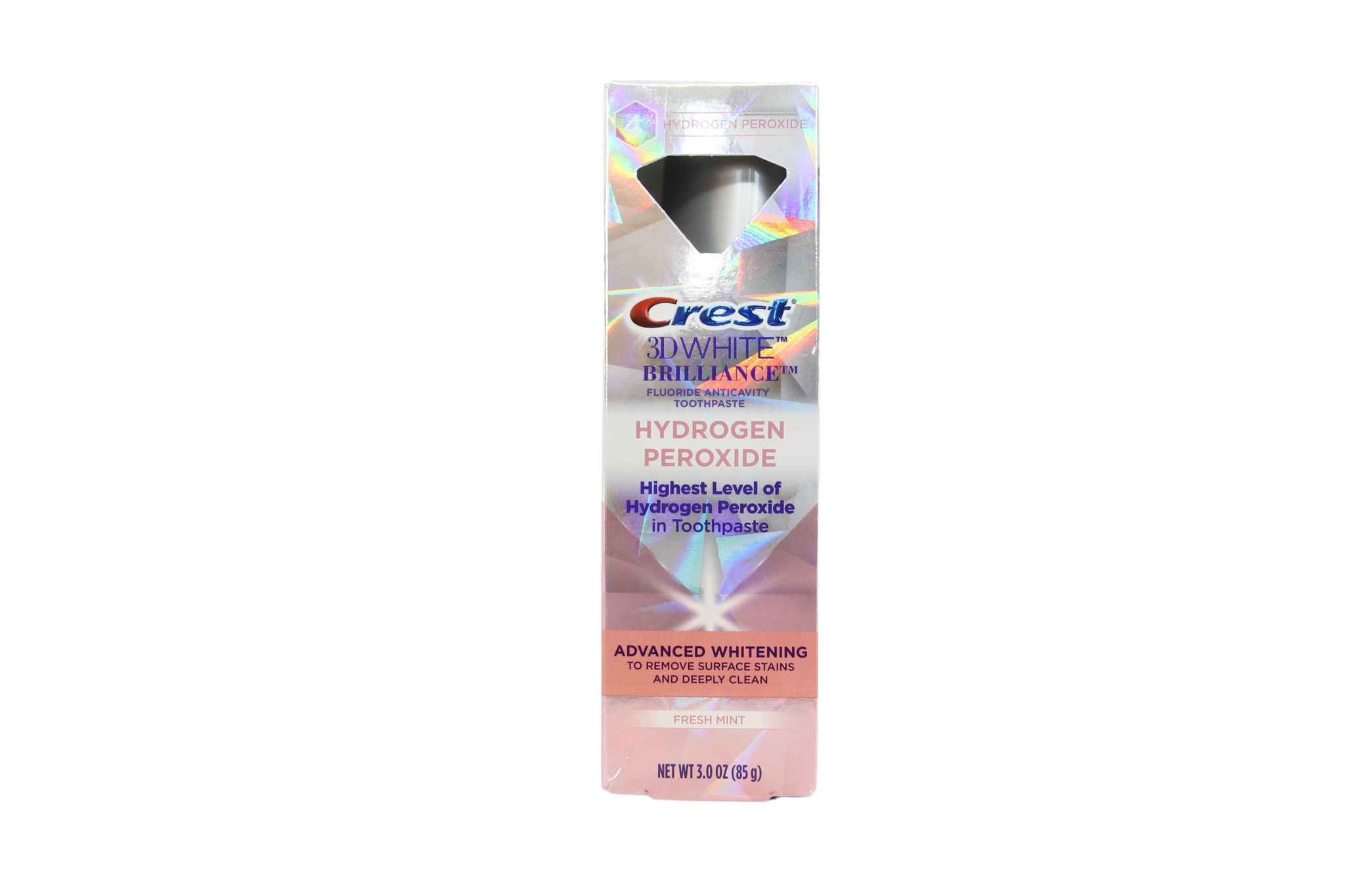 Crest 3DWhite Waterstofperoxide tandpasta 85 gram 2 stuks