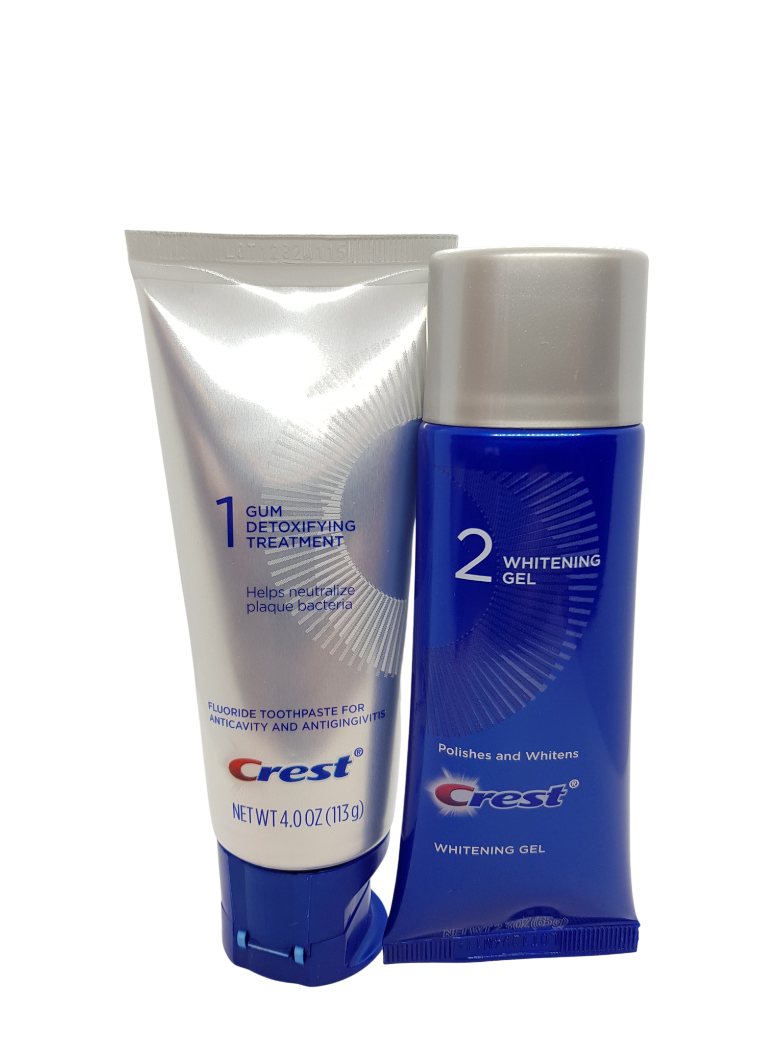 Crest Gum Detoxify et Blanchiment en 2 étapes