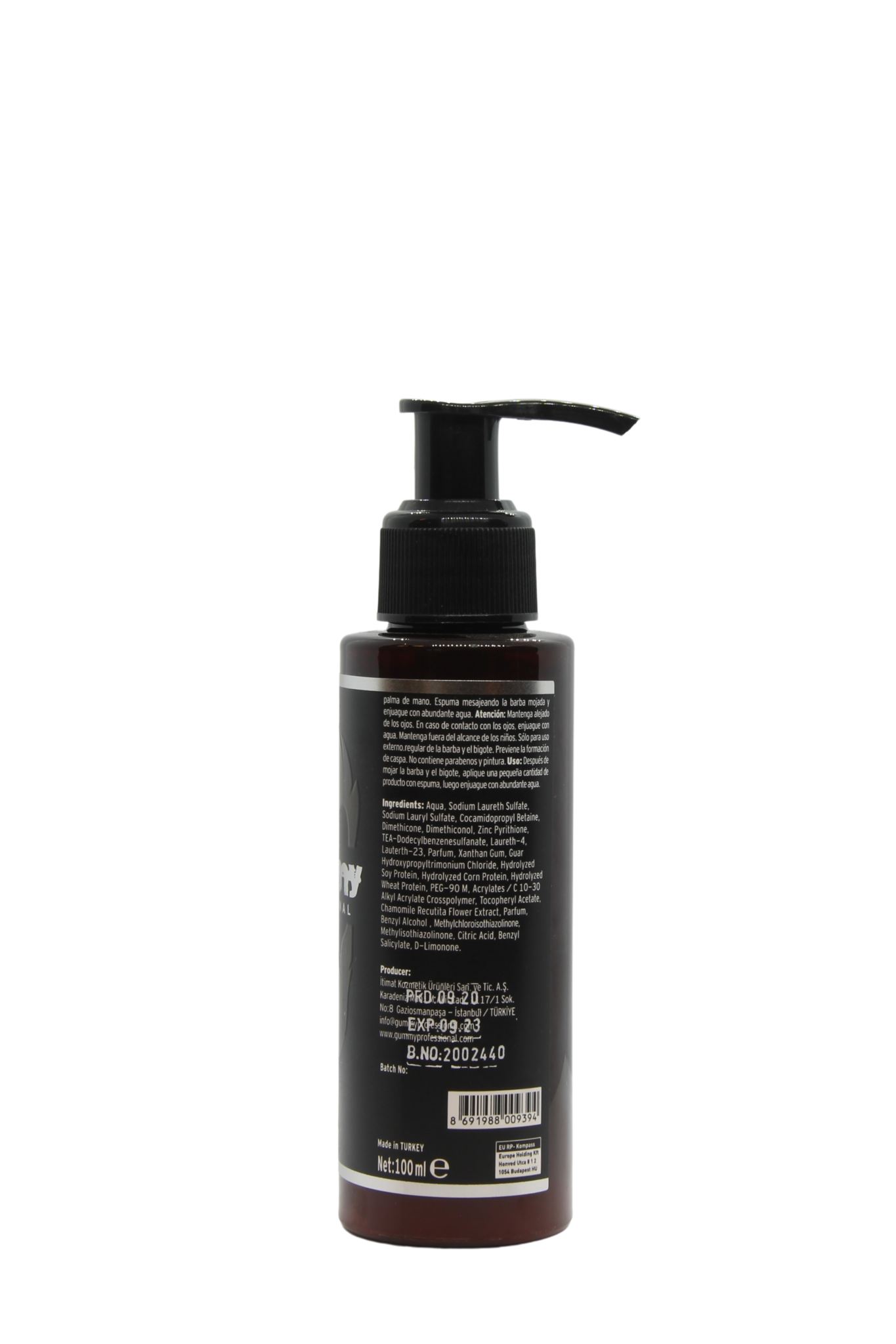 Shampoing à barbe gommeux Fonex 100 ml