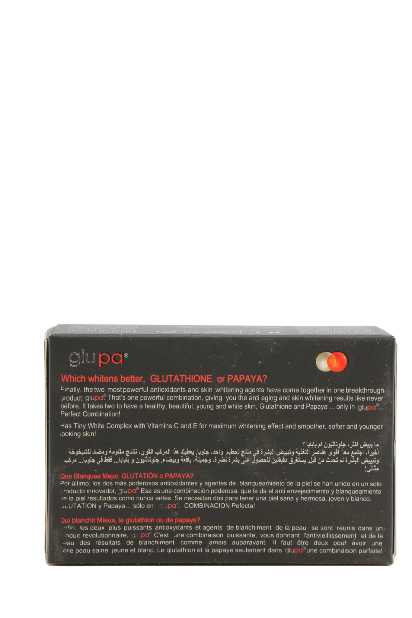 Glupa Savon éclaircissant et anti-âge 135 g