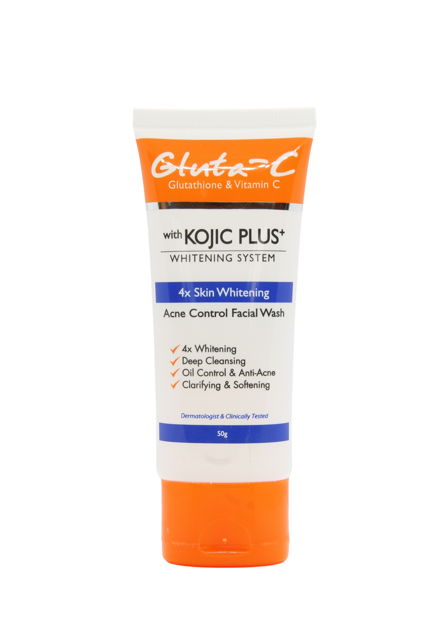 Gluta-C gezichtsreiniger 4x huidverlichtend acne controle 50gr