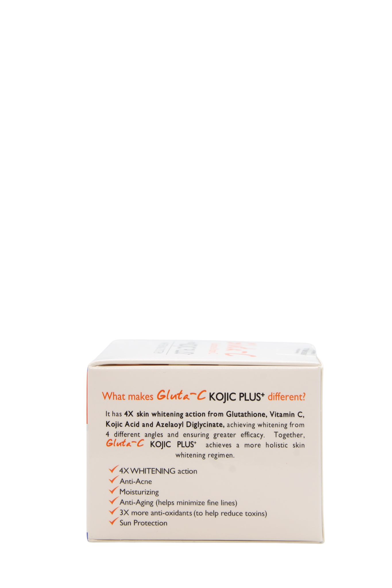 Gluta-C 4x huidverlichtende gezichts- en halscrème SPF30, 25gr