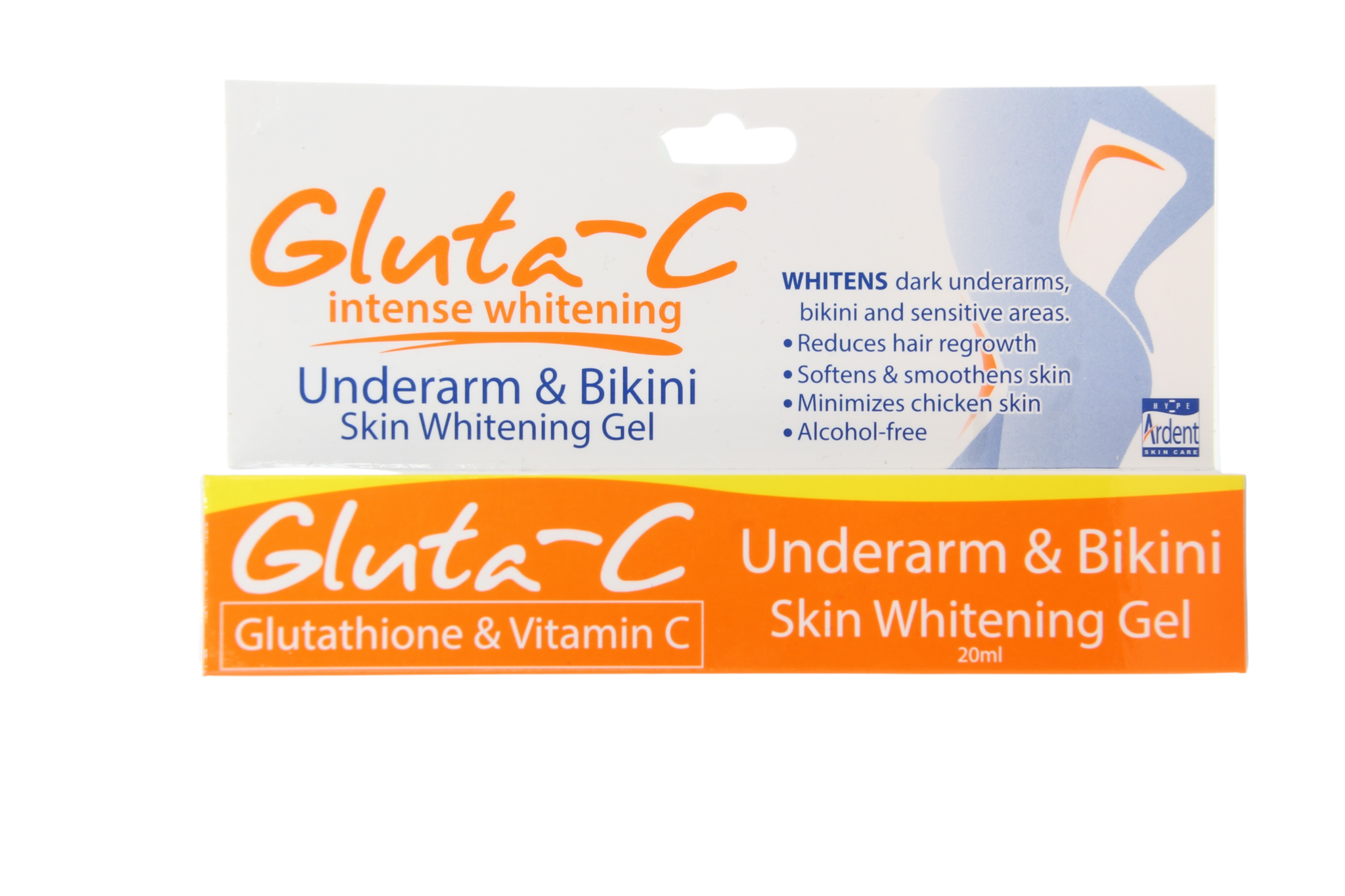 Gel éclaircissant pour les aisselles et le maillot Gluta-C 20 ml