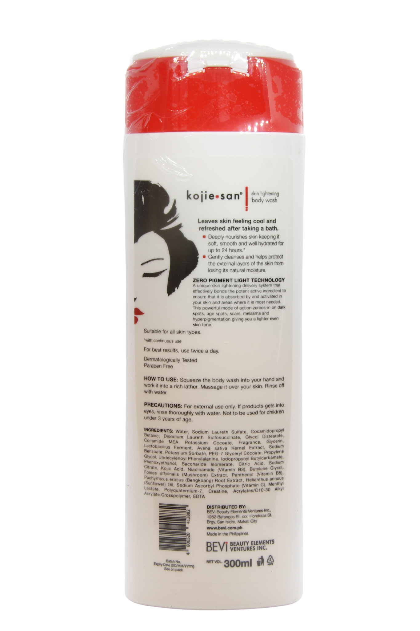 Gel douche éclaircissant Kojie San 300 ml