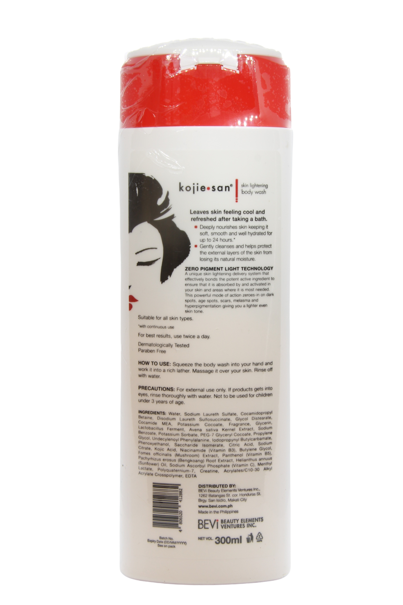 Gel douche éclaircissant Kojie San 300 ml
