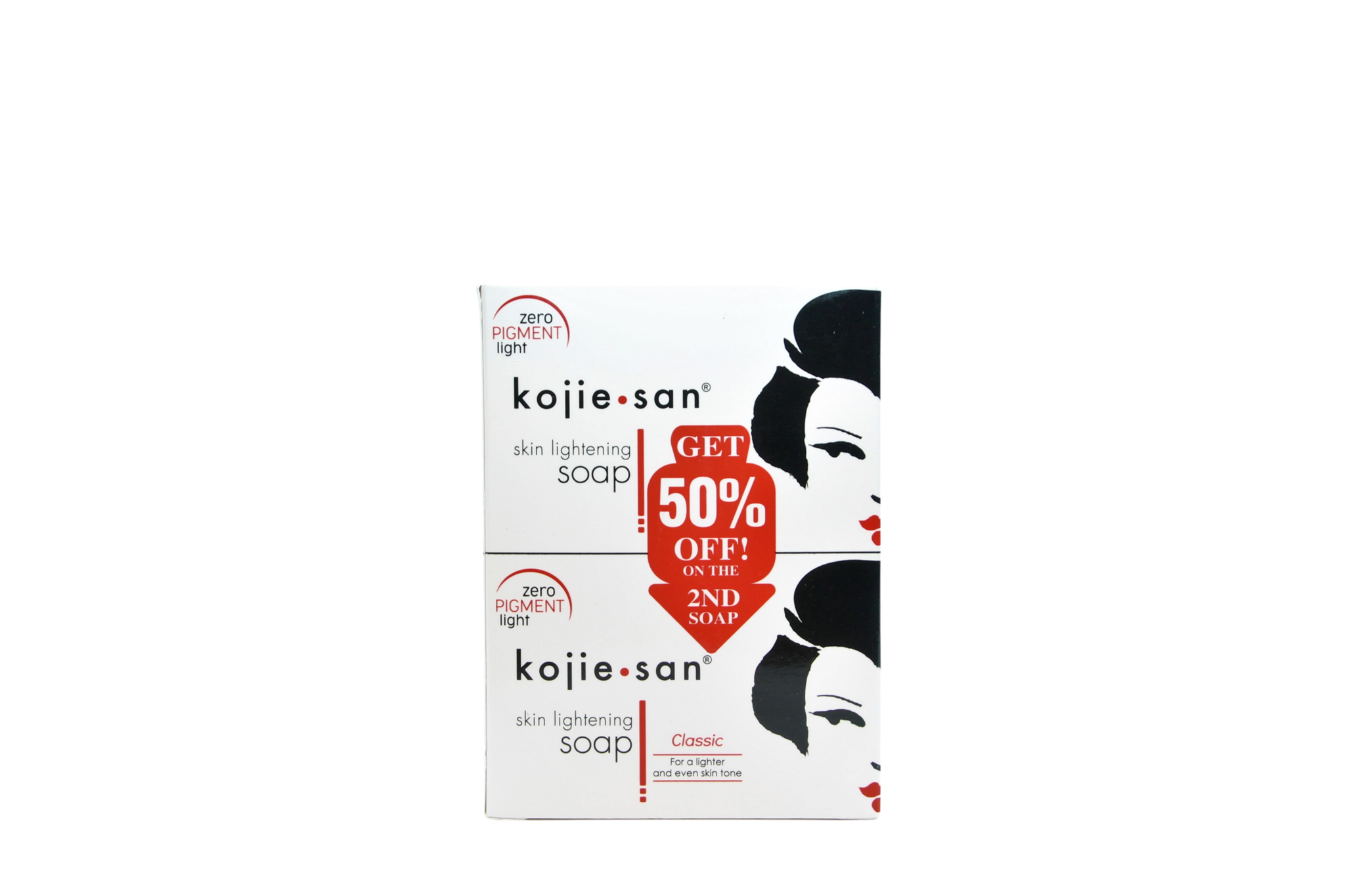Kojie San Skin Lightening Soap – 2×135 g – Verhelderende & Hydraterende Zeep – Vermindert Donkere Vlekken, Egaliseert de Huidtint & Hydrateert Intensief – Voor een Gladde, Stralende & Gezonde Huid