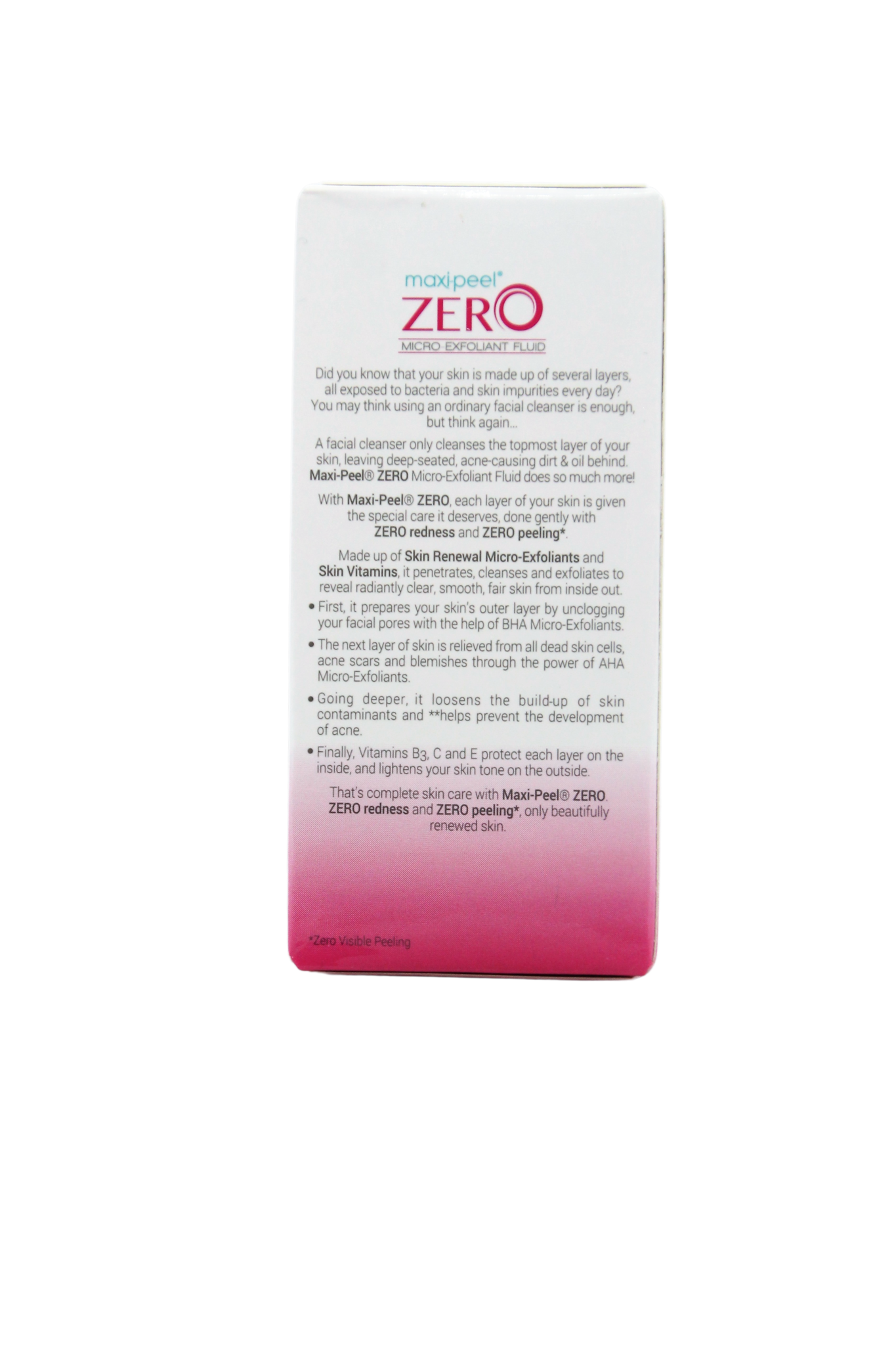 Fluide Micro Exfoliant Maxi-Peel Zero, 50 ml
