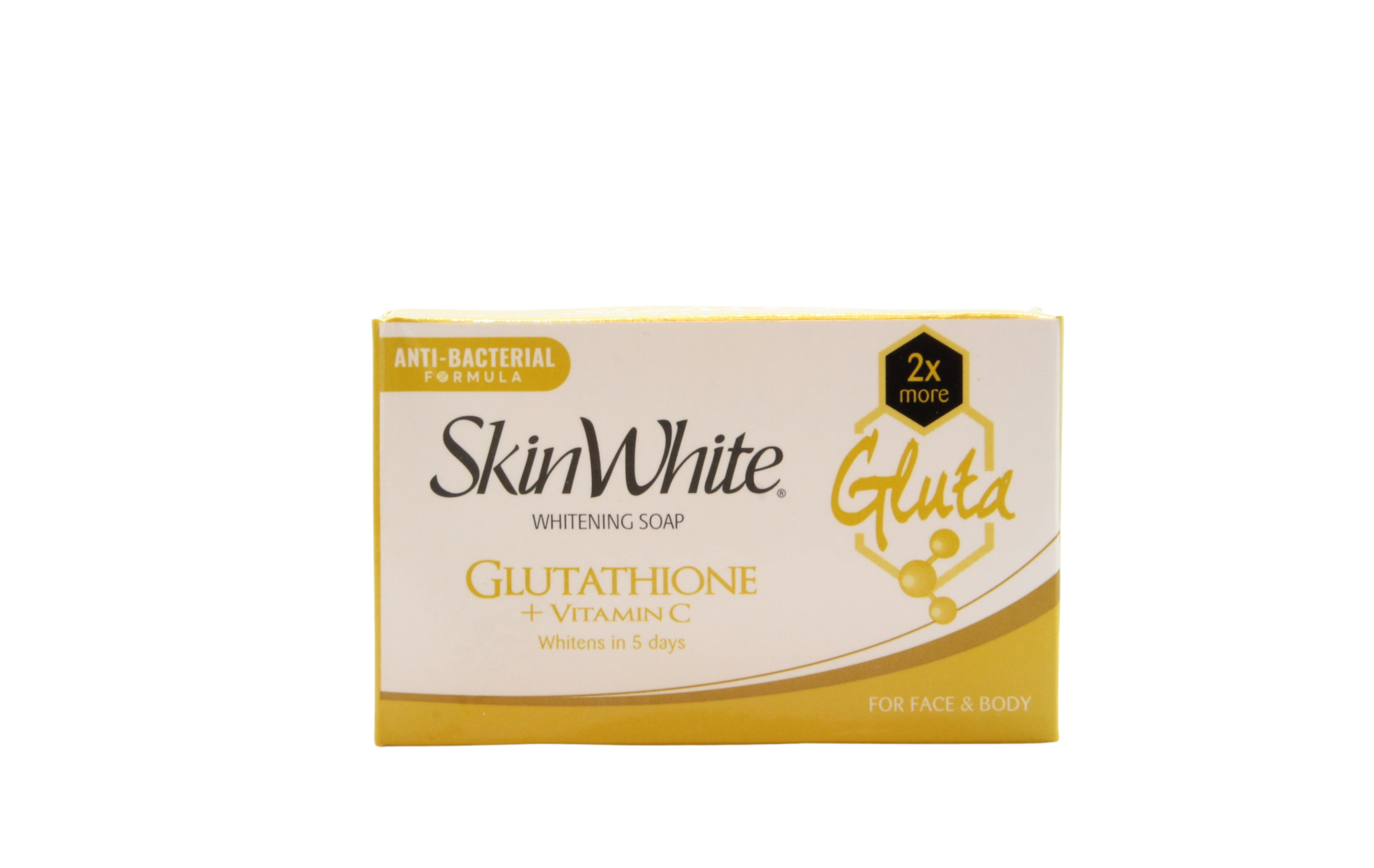 SkinWhite anti pigment soap with Glutathione + Vitamin C