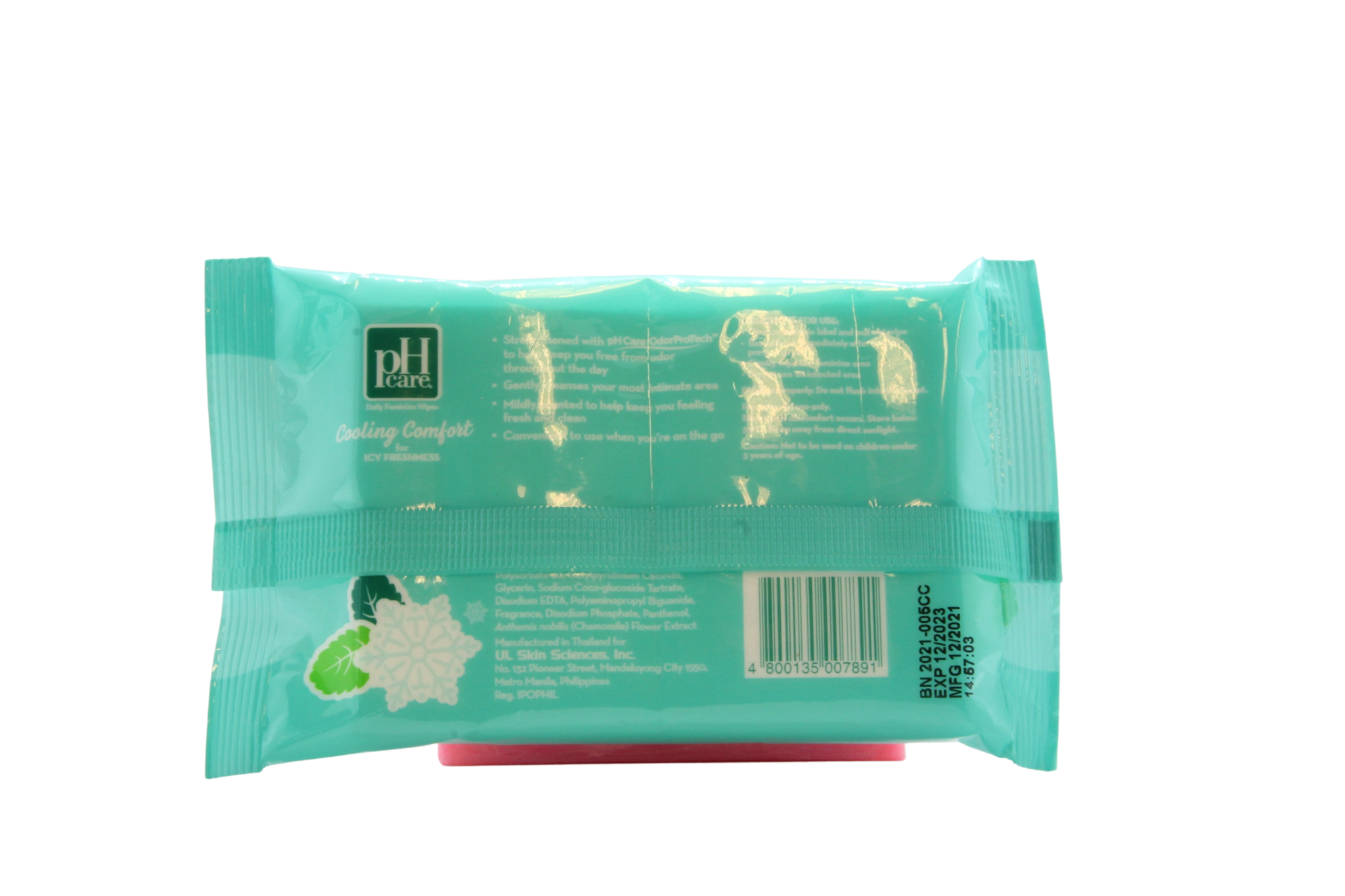 Cooling Comfort Daily Feminine Wipes